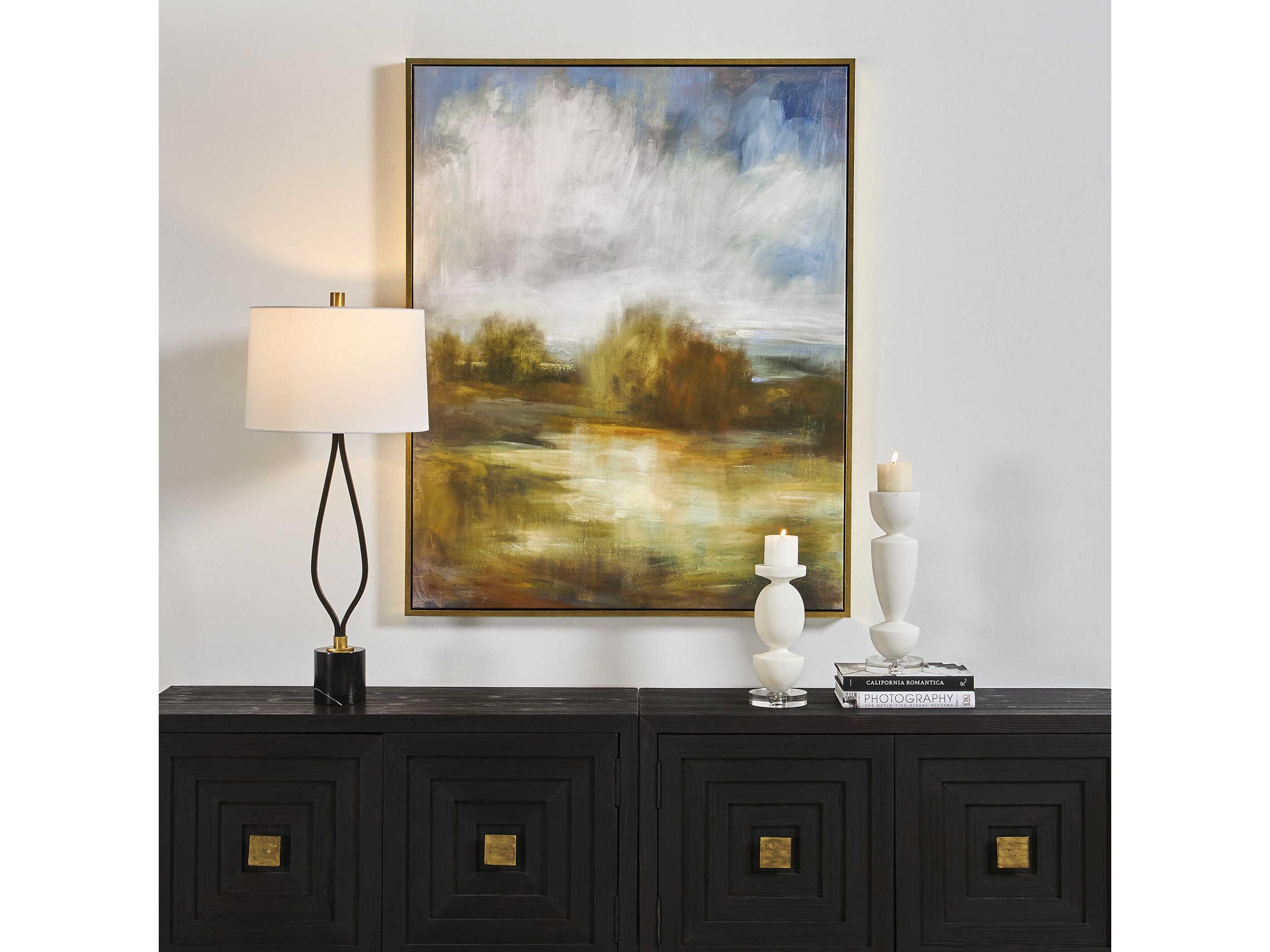 Uttermost John's Field Framed Landscape Art