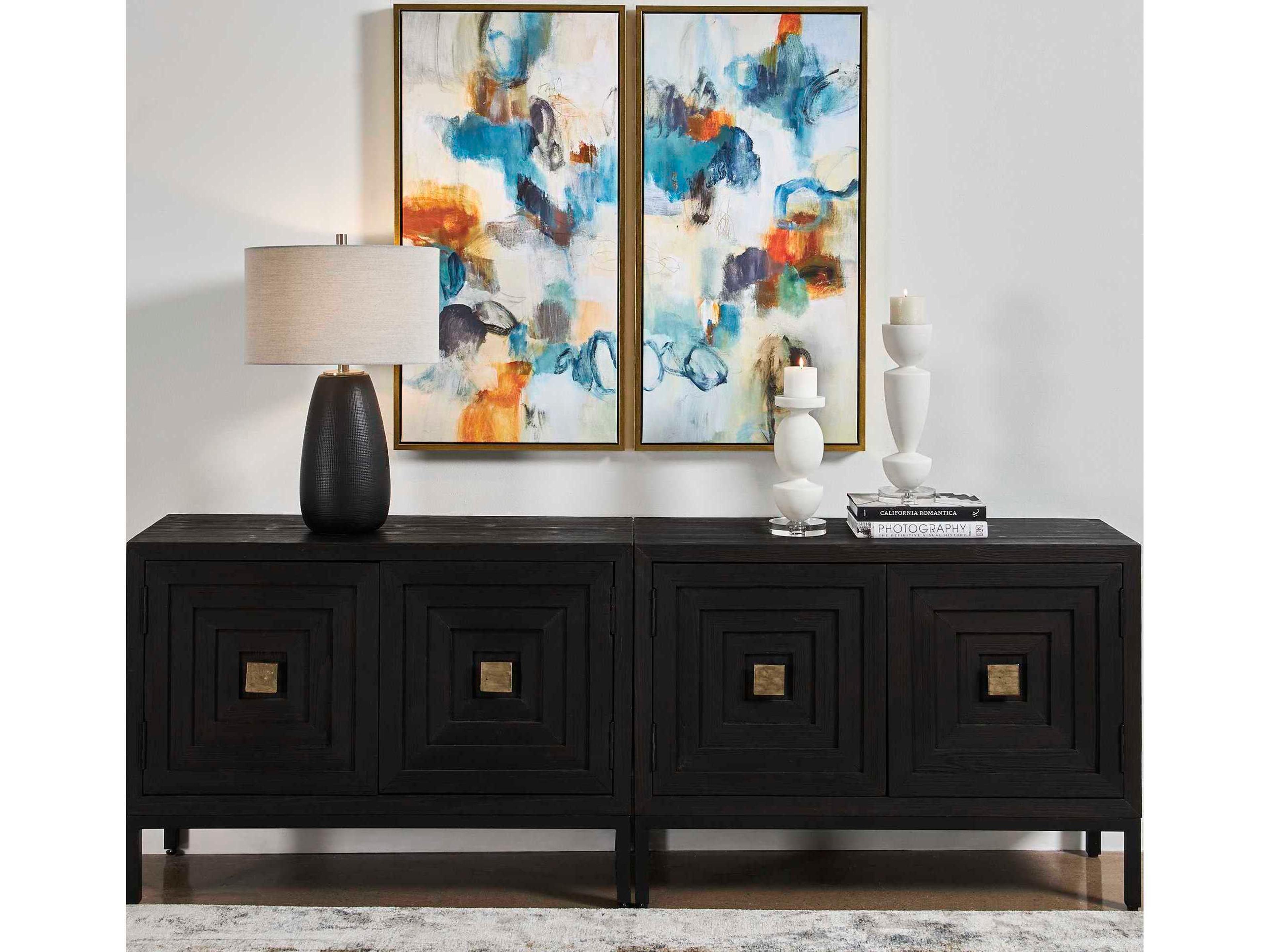 Uttermost Casual Moments Framed Abstract Art Set of 2