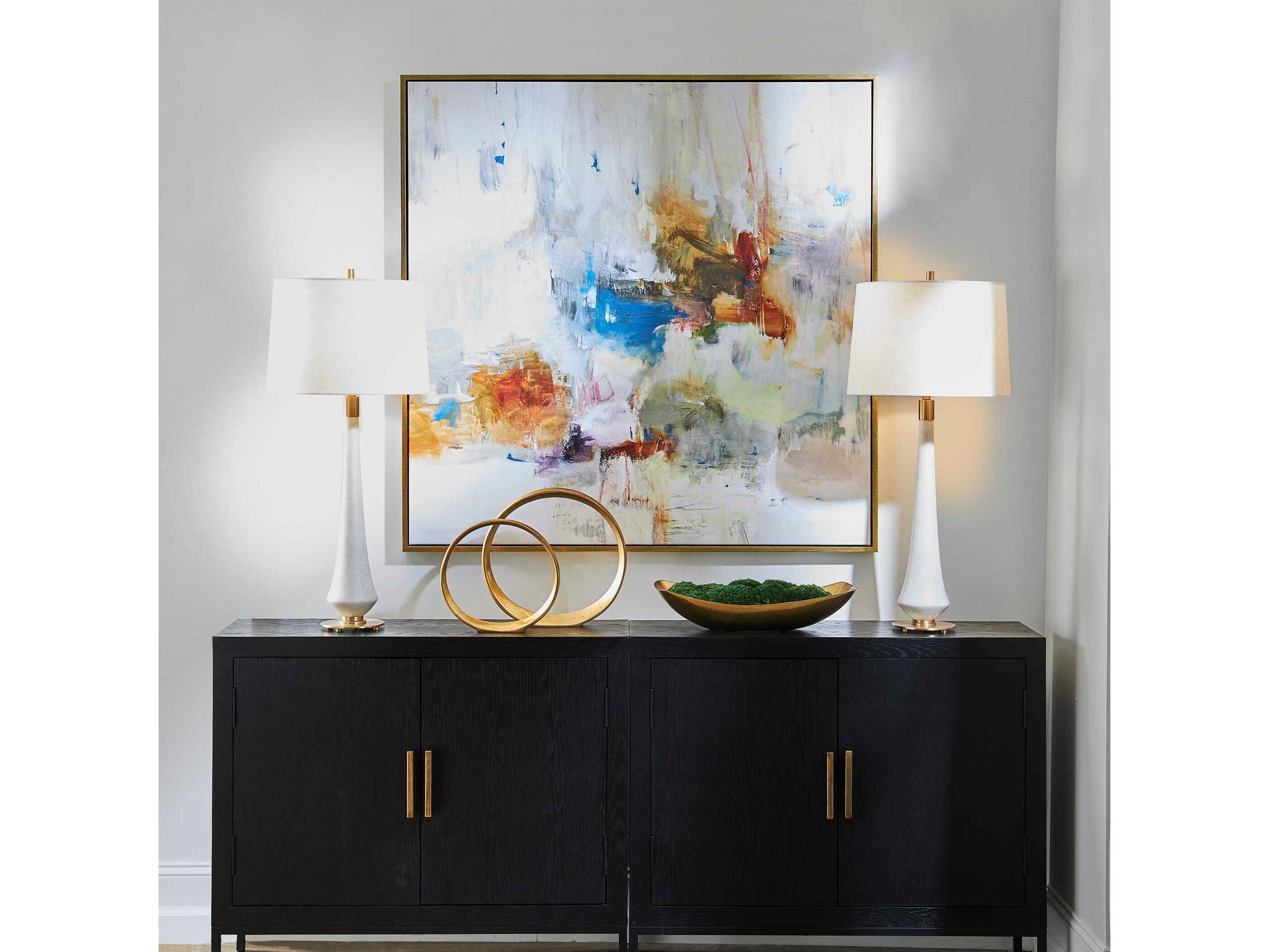 Uttermost In The Beginning Framed Abstract Art