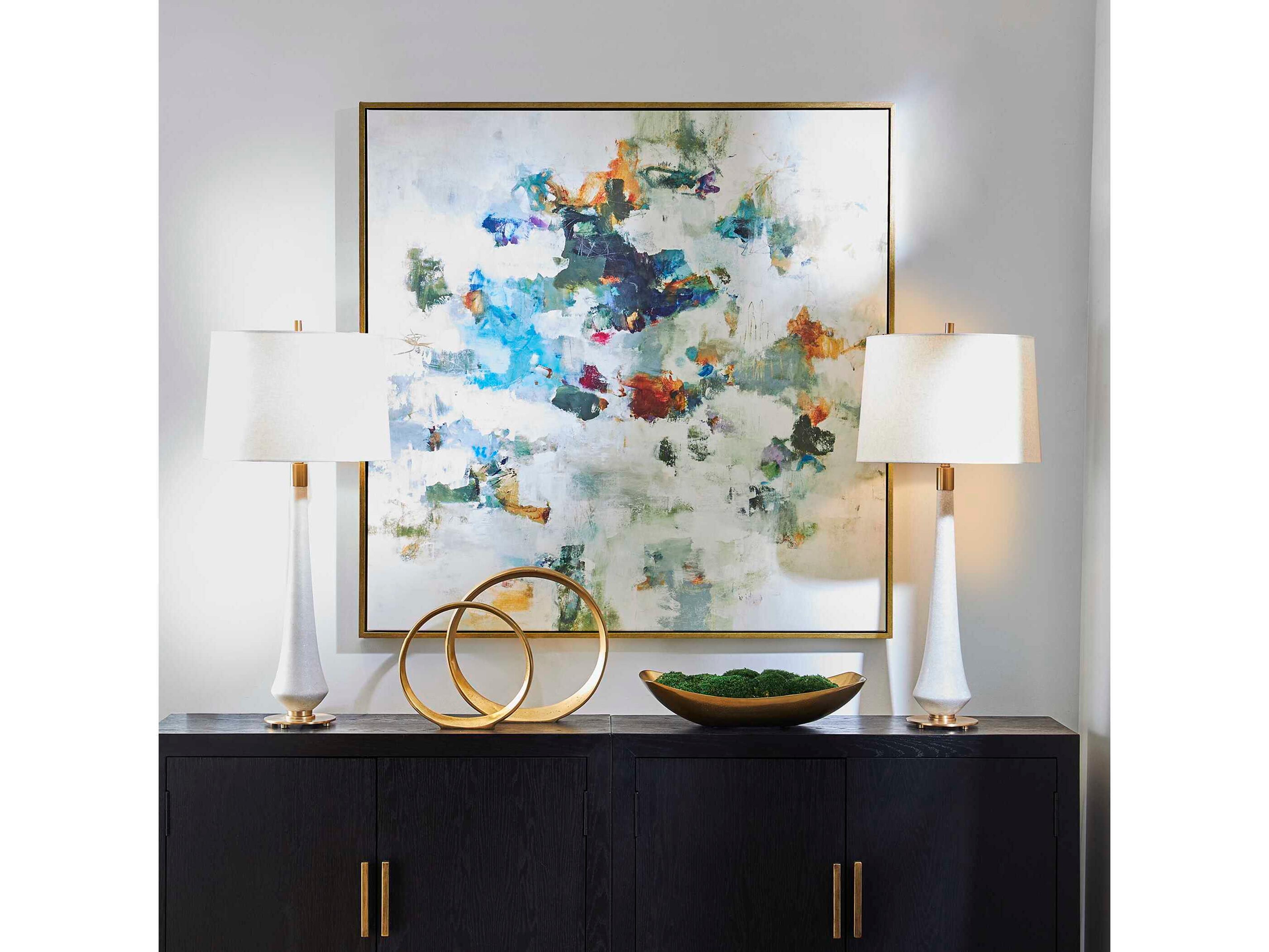 Uttermost Rock & Roll Framed Abstract Art