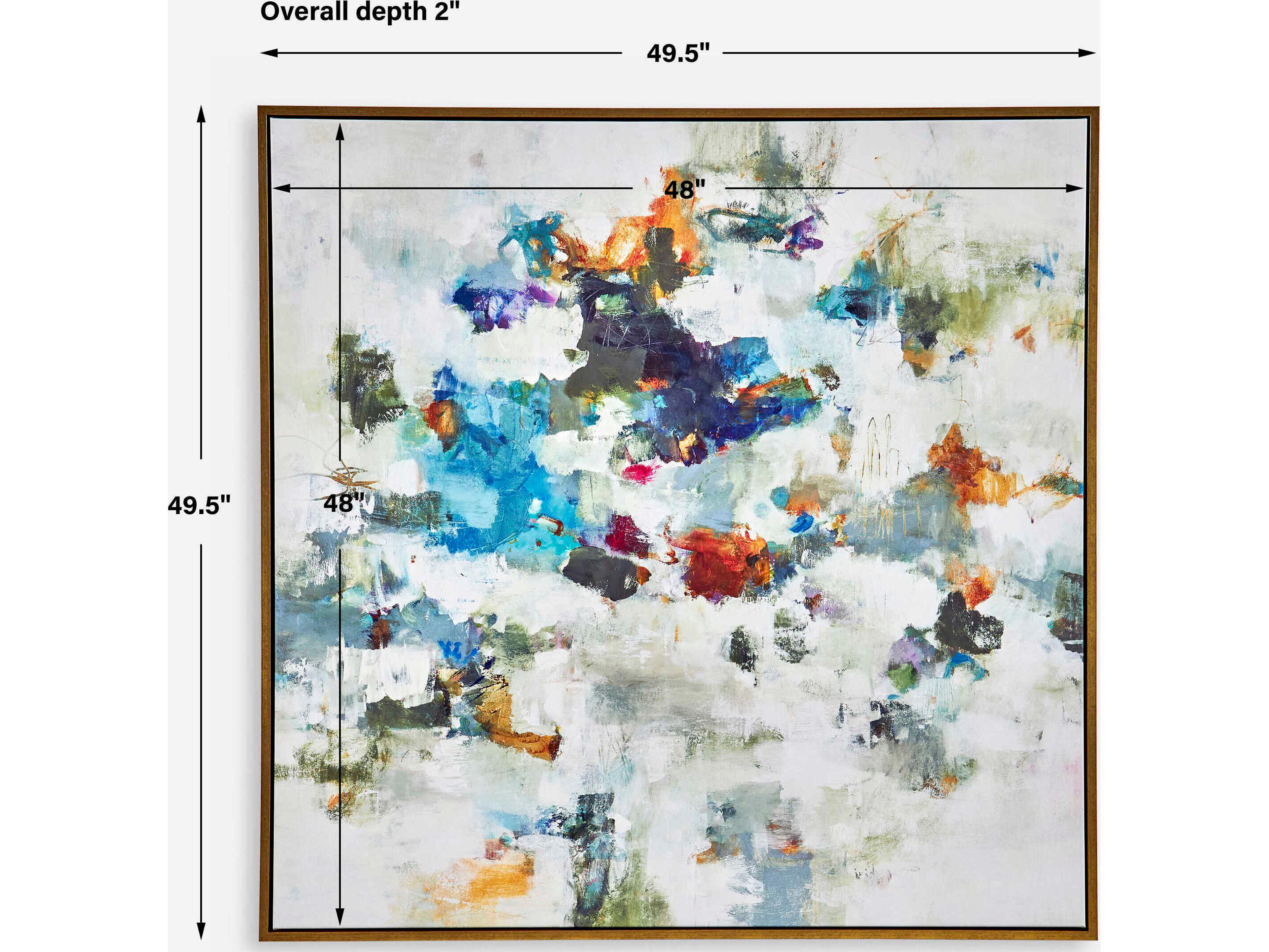 Uttermost Rock & Roll Framed Abstract Art