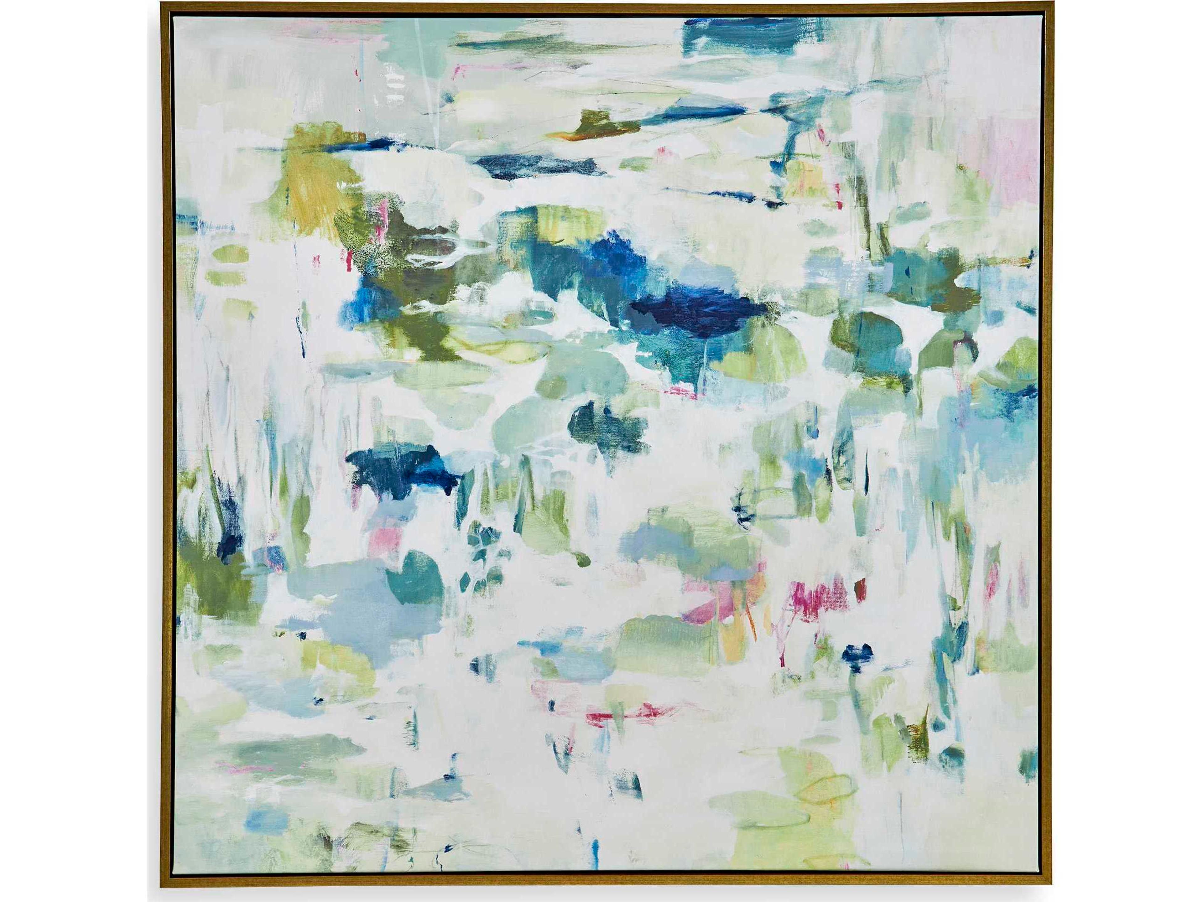 Uttermost Abstract Reflections Framed Canvas Art