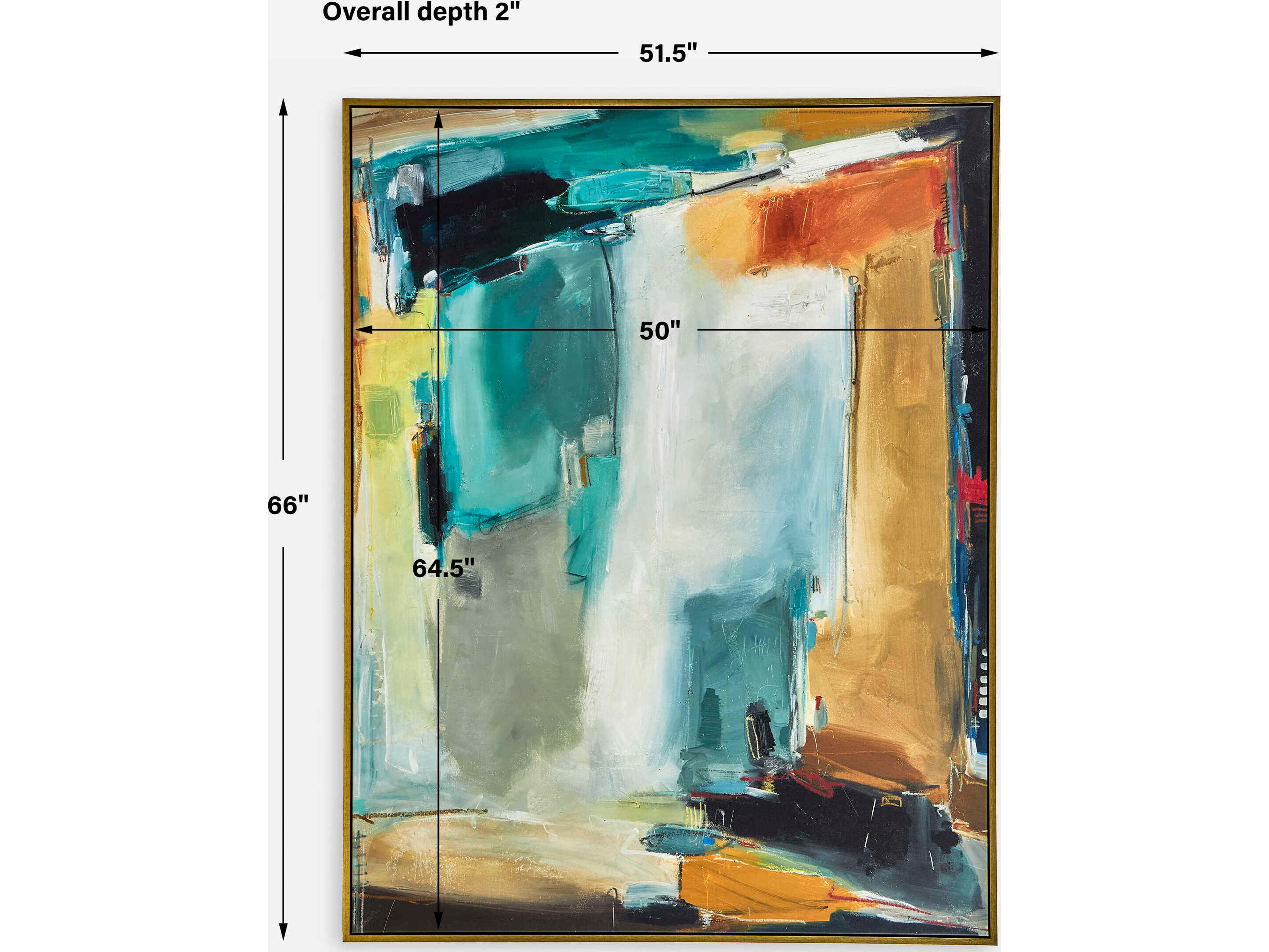 Uttermost Painters High Revisited Framed Abstract Art