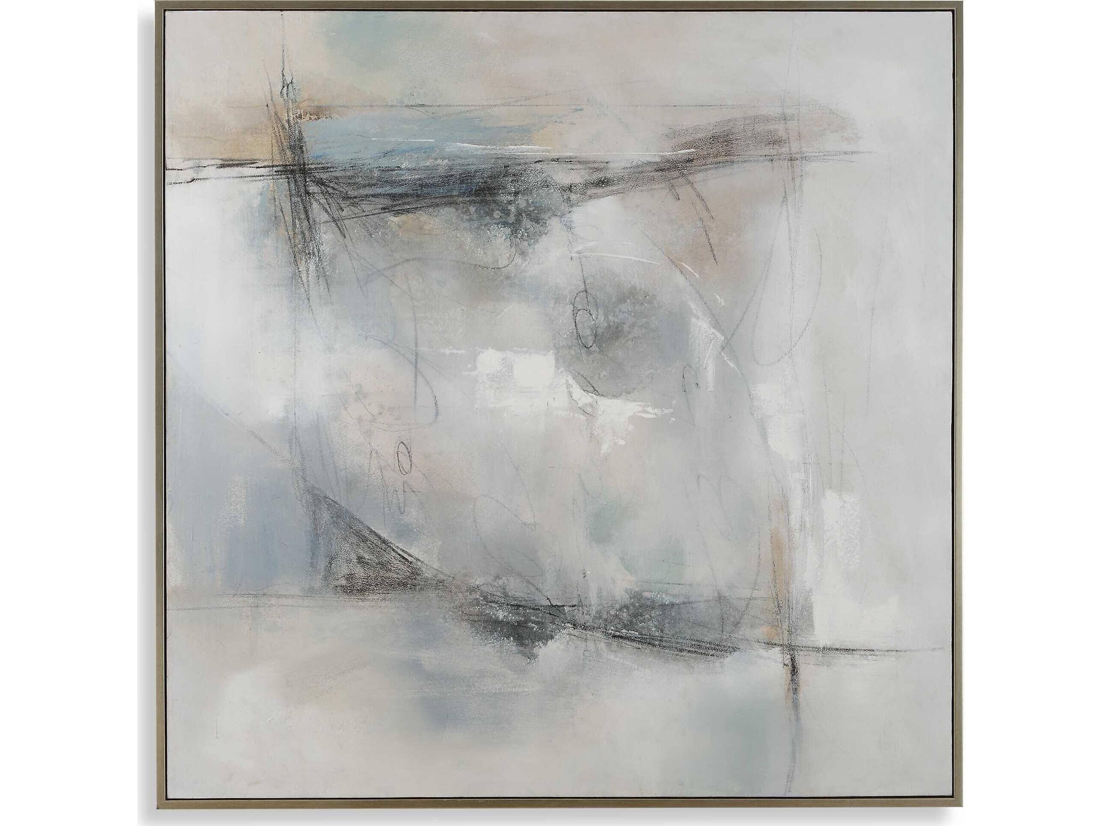 Uttermost Contort Hand Painted Abstract Art