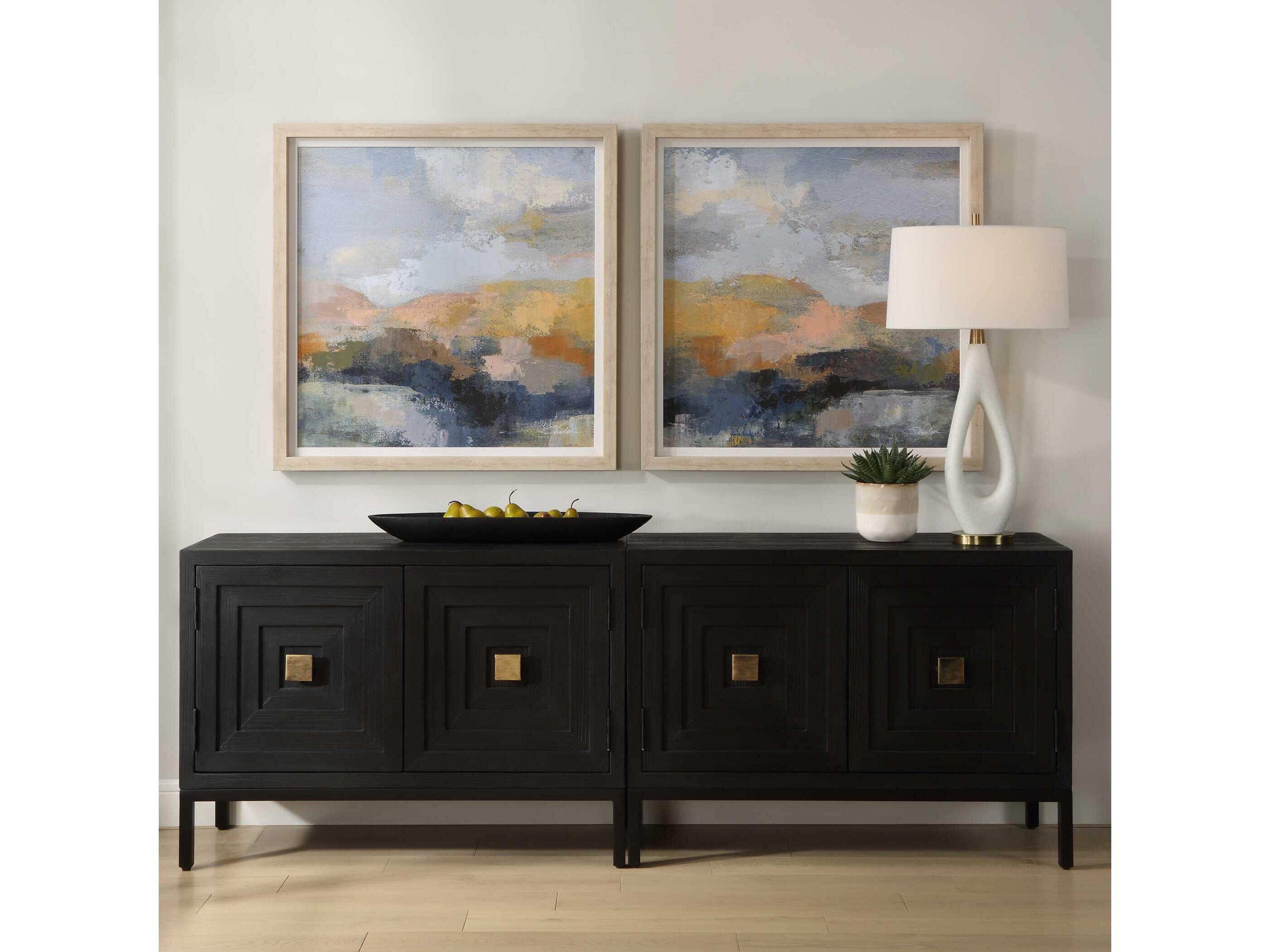 Uttermost Dusk Framed Prints Set of 2