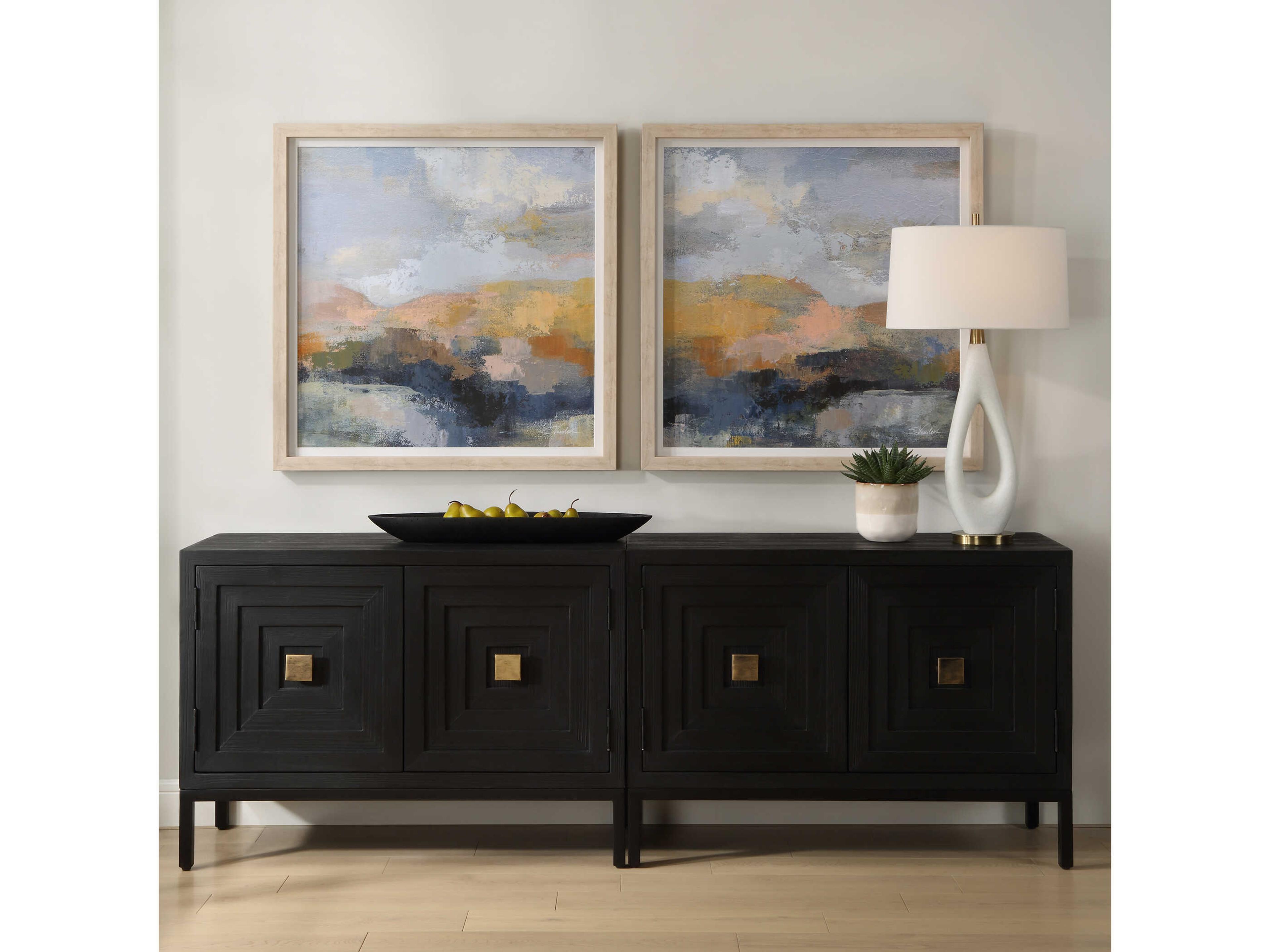 Uttermost Dusk Framed Prints Set of 2