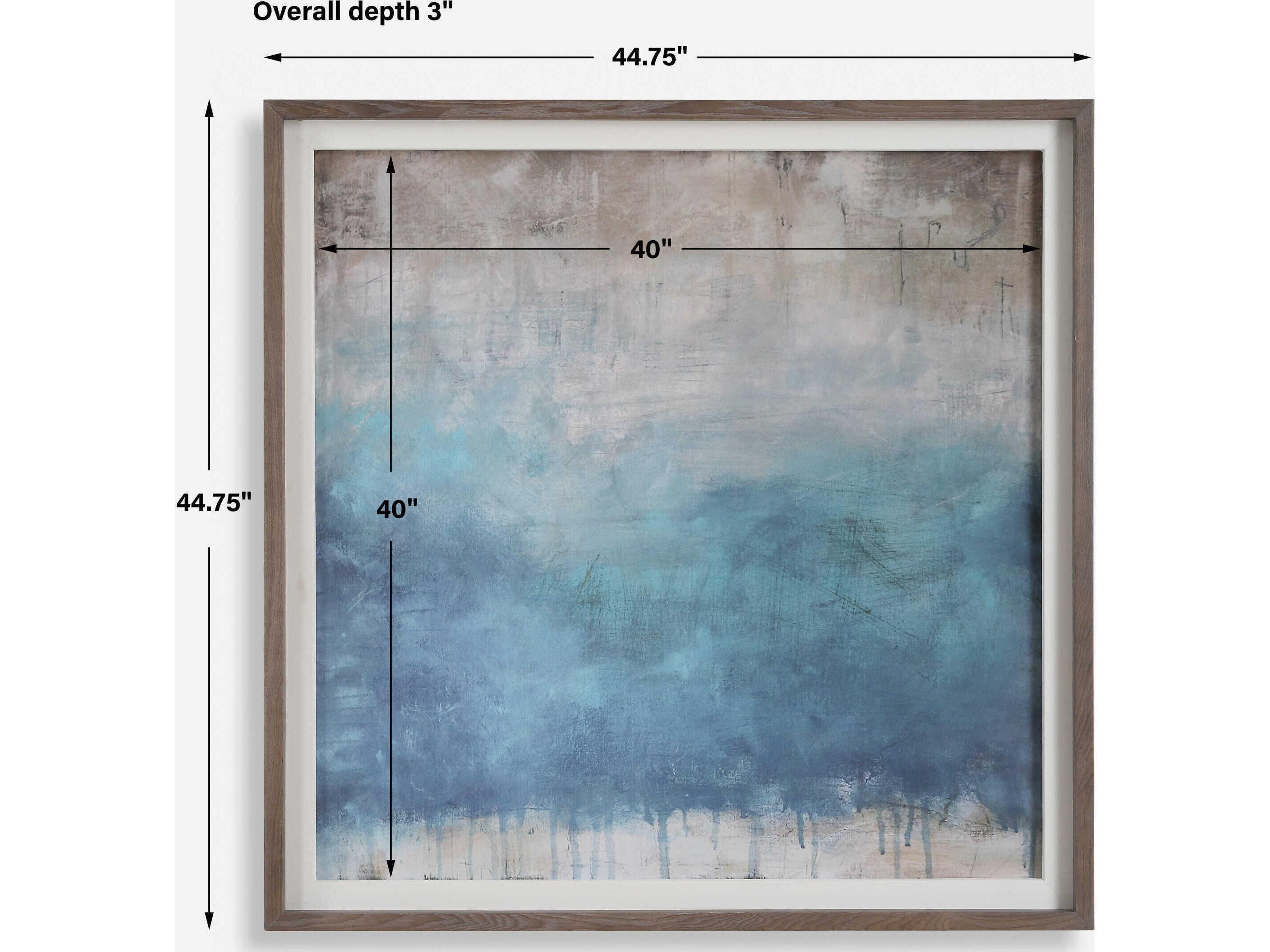 Uttermost Serenity Paused Framed Abstract Print