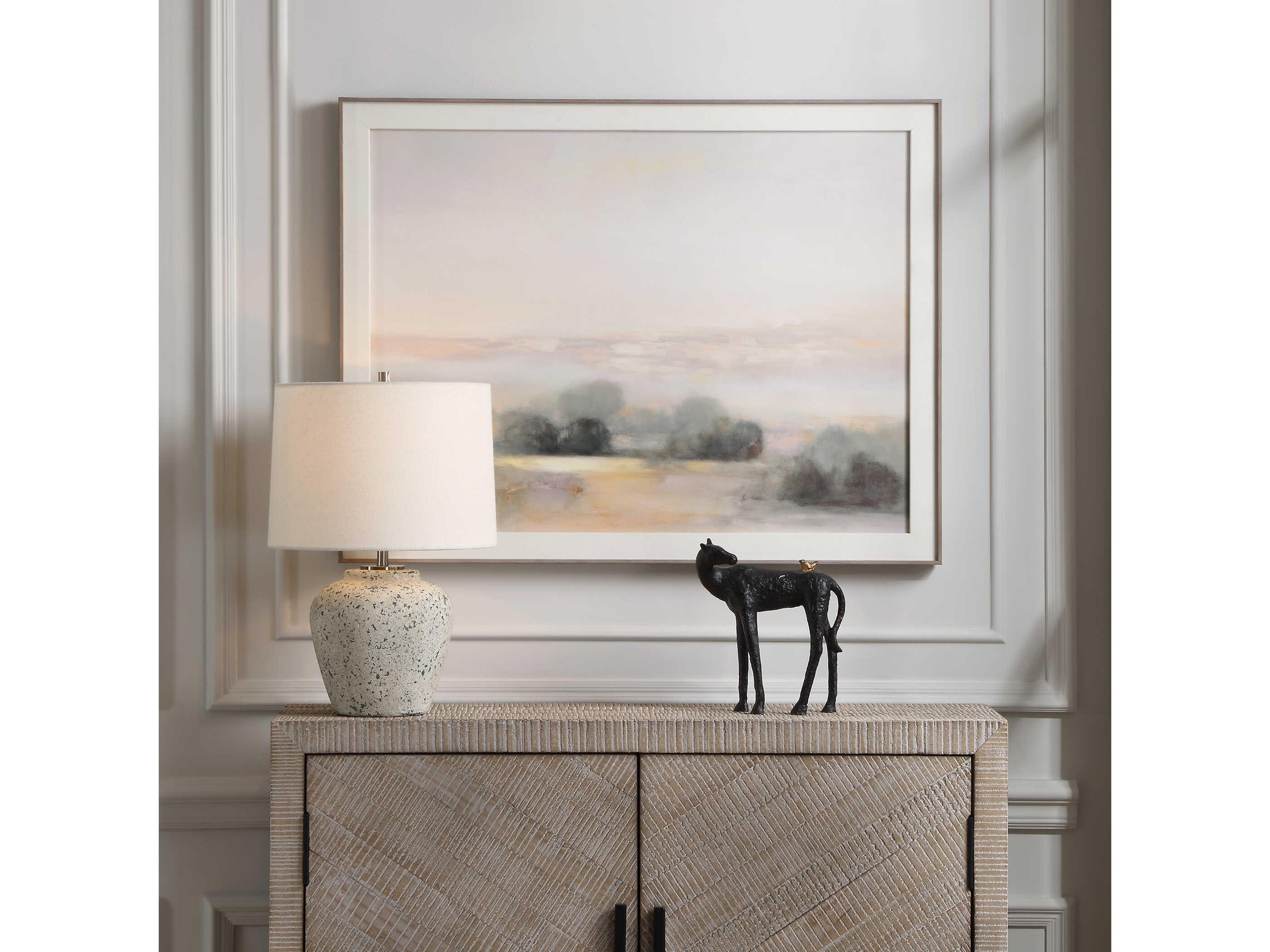 Uttermost Atmospheric Neutral Landscape Print