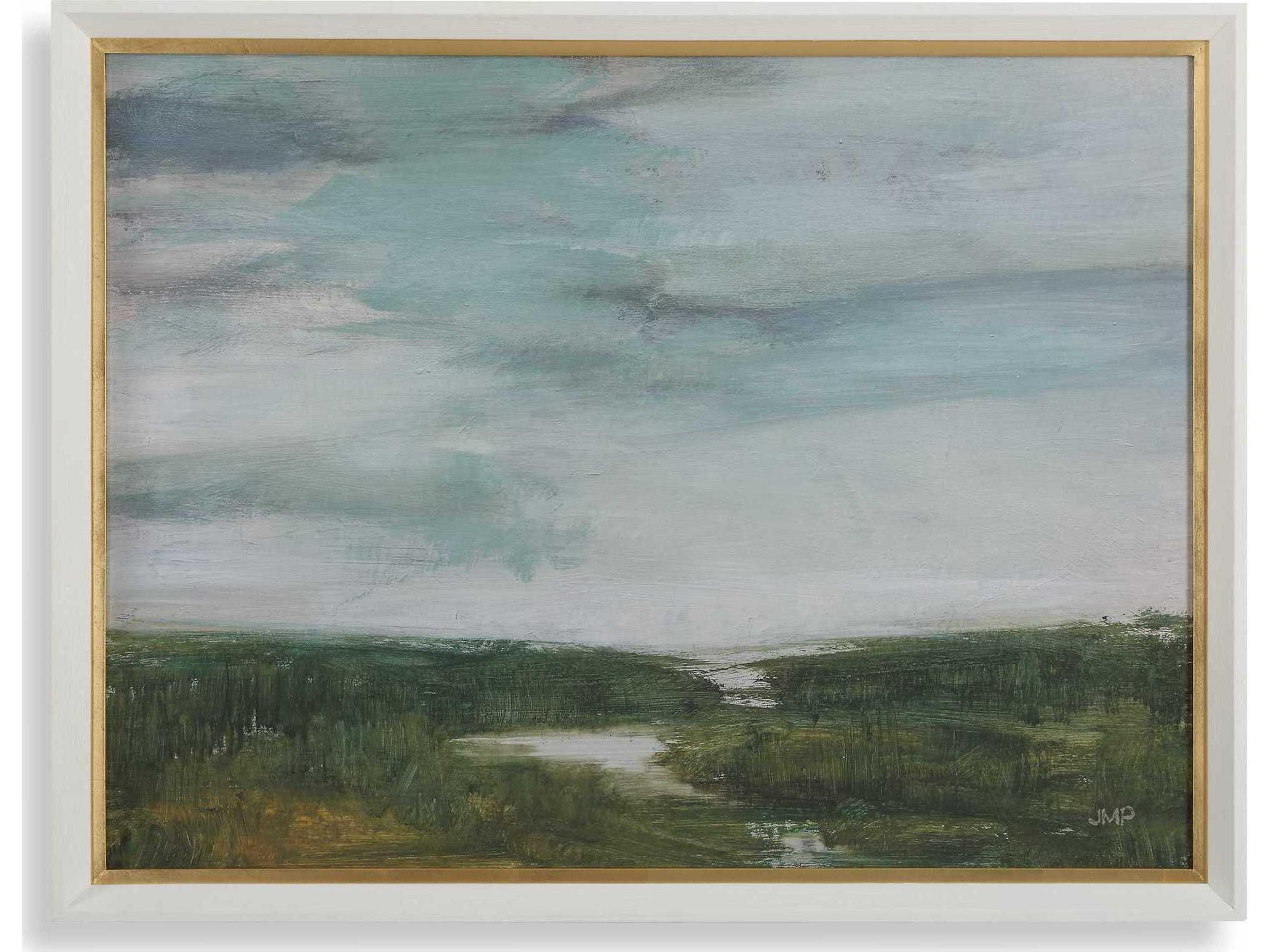 The Path Of The Water Framed Print