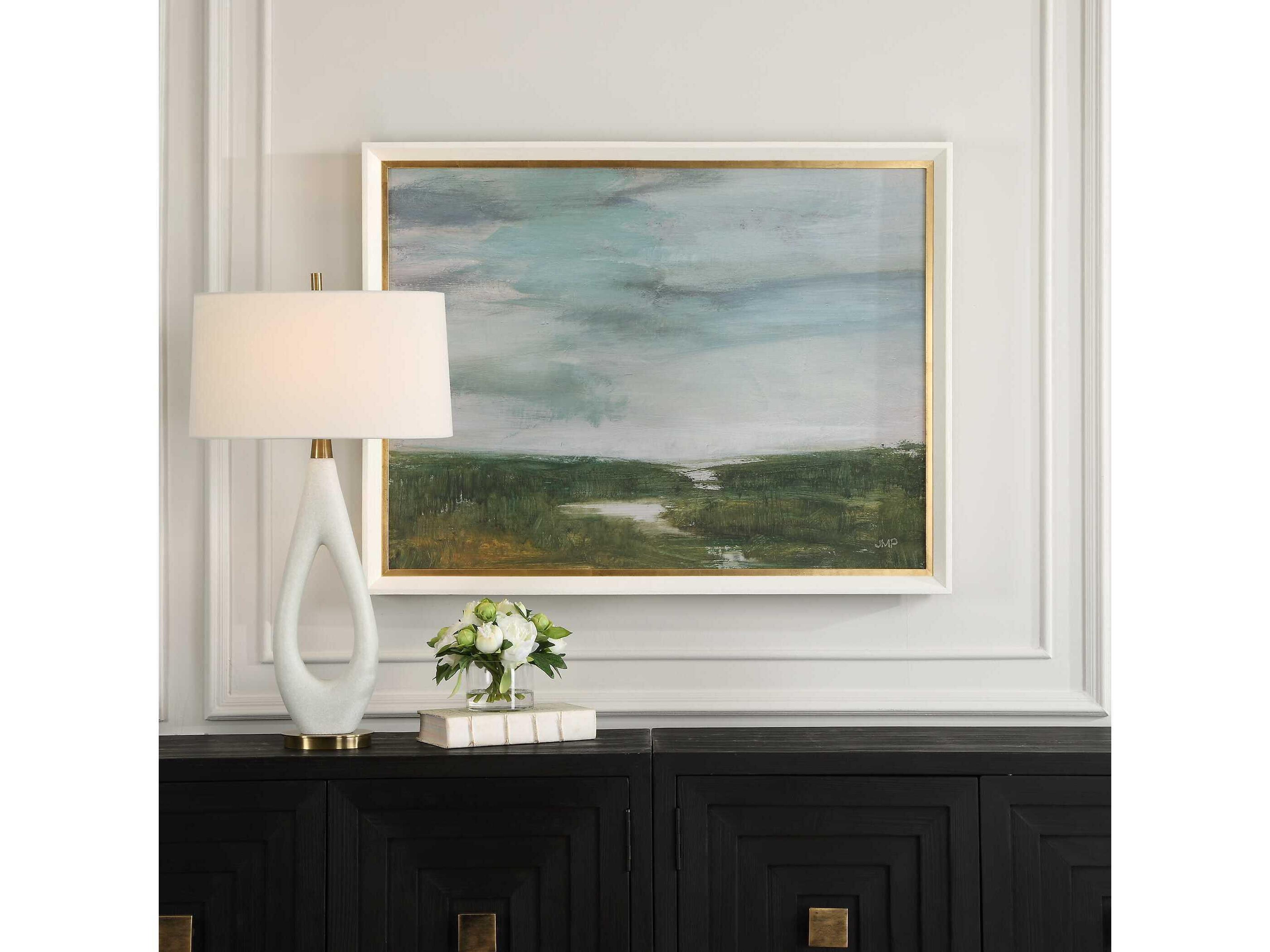 Uttermost The Path Of The Water Framed Print