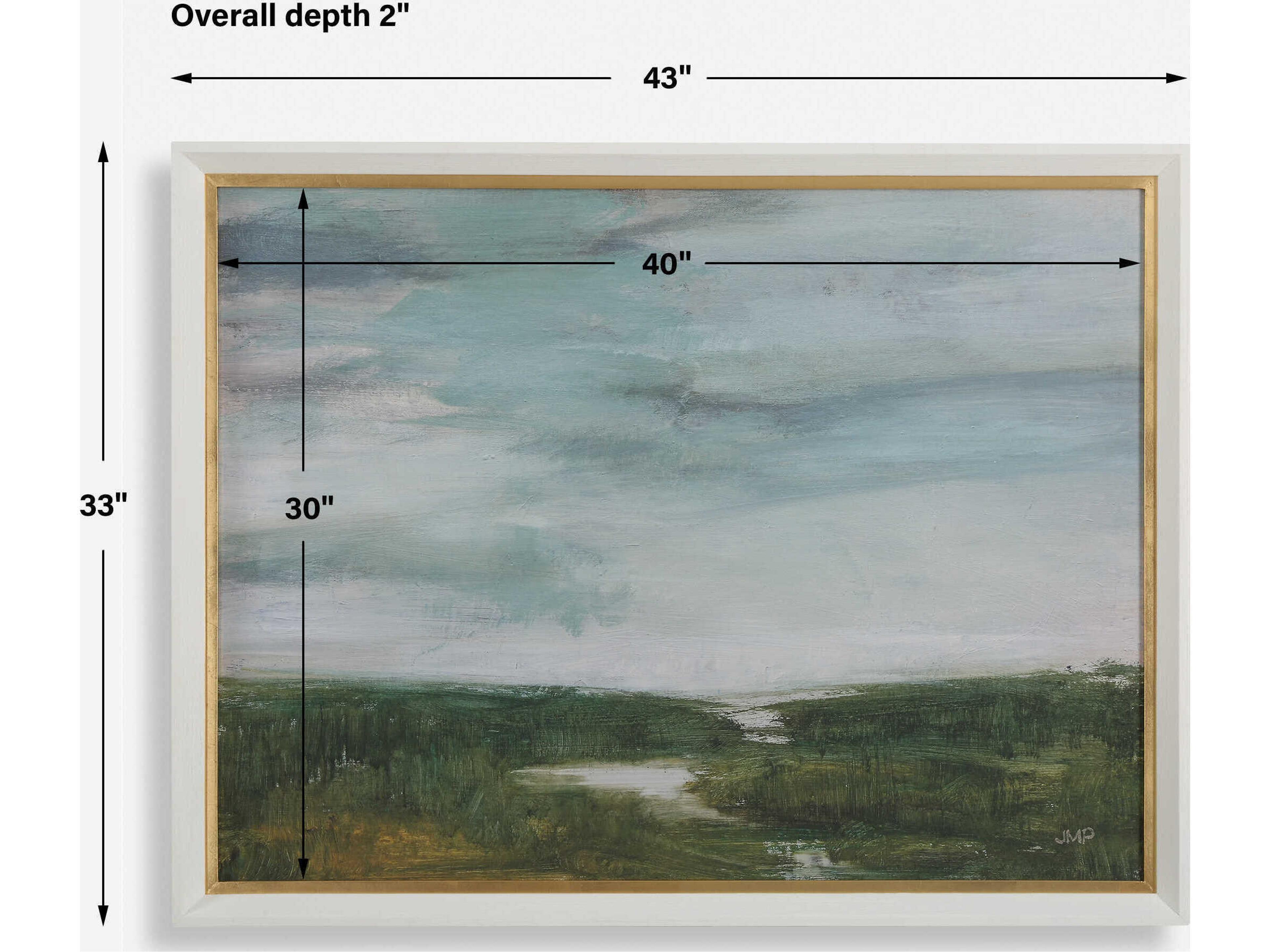 Uttermost The Path Of The Water Framed Print