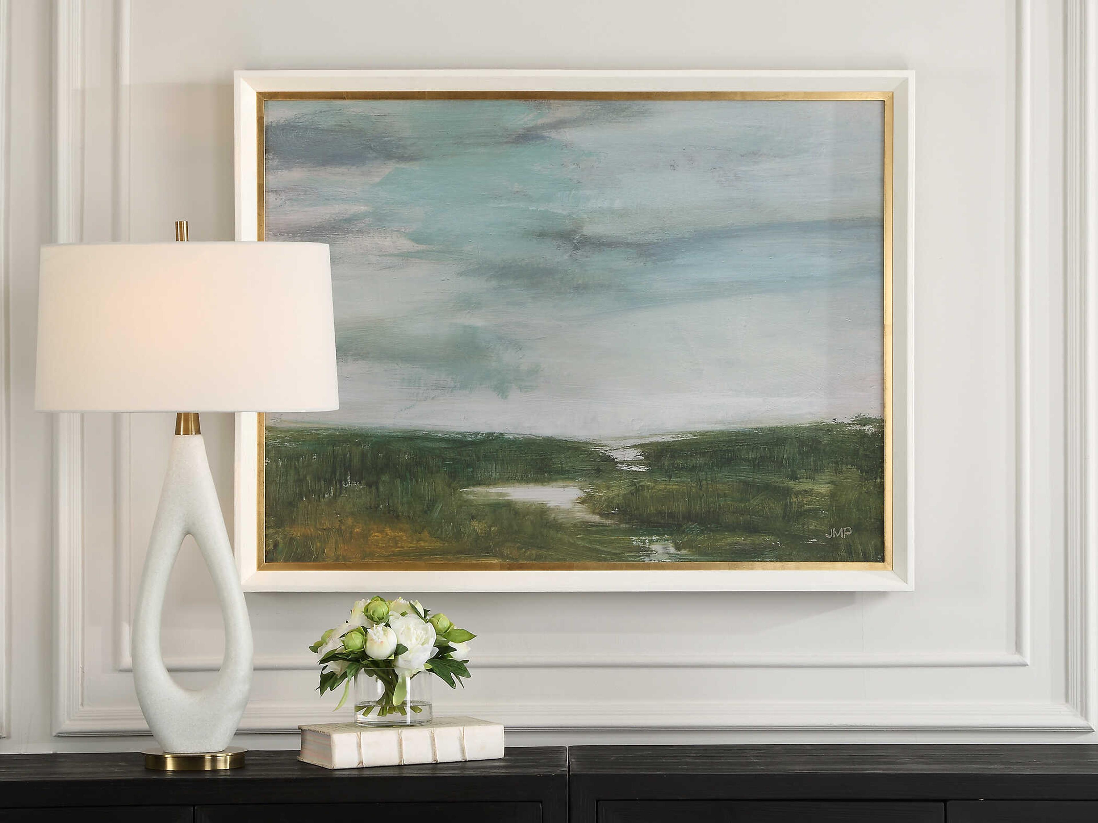 Uttermost The Path Of The Water Framed Print