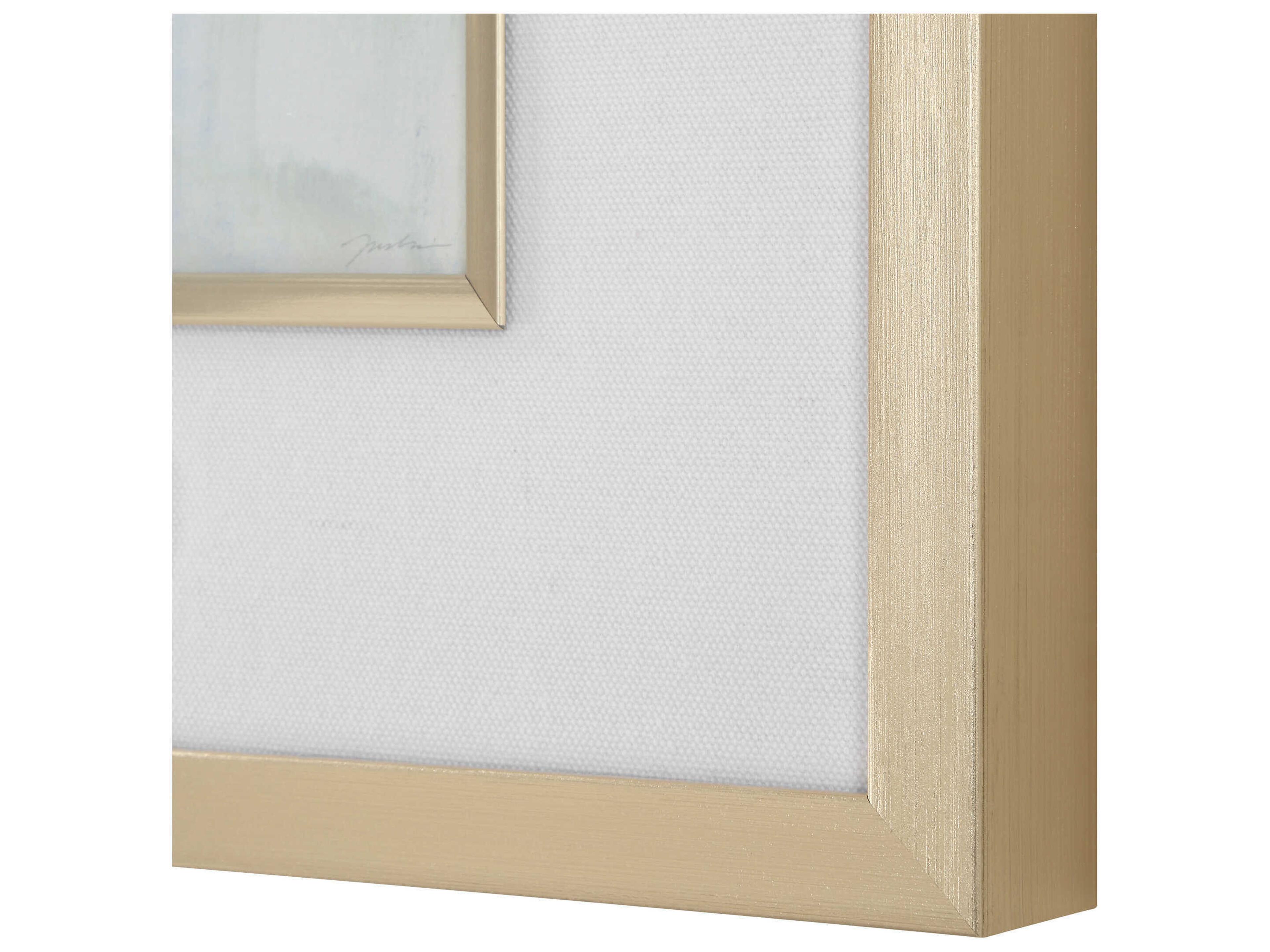 Uttermost Fresh Start Blue Abstract Prints Set of 6