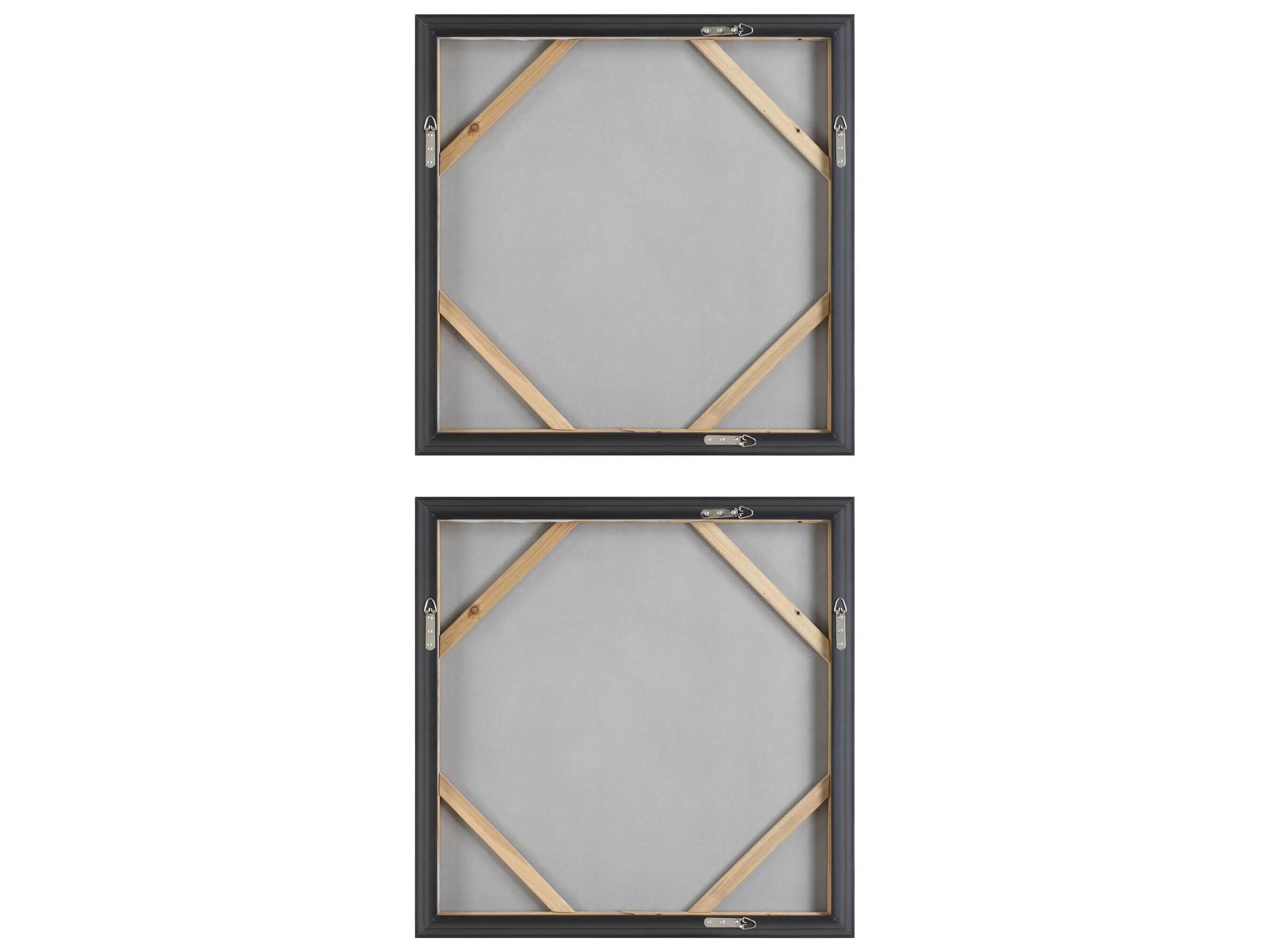 Uttermost Unpredictable Hand Painted Canvases (Set of 2)