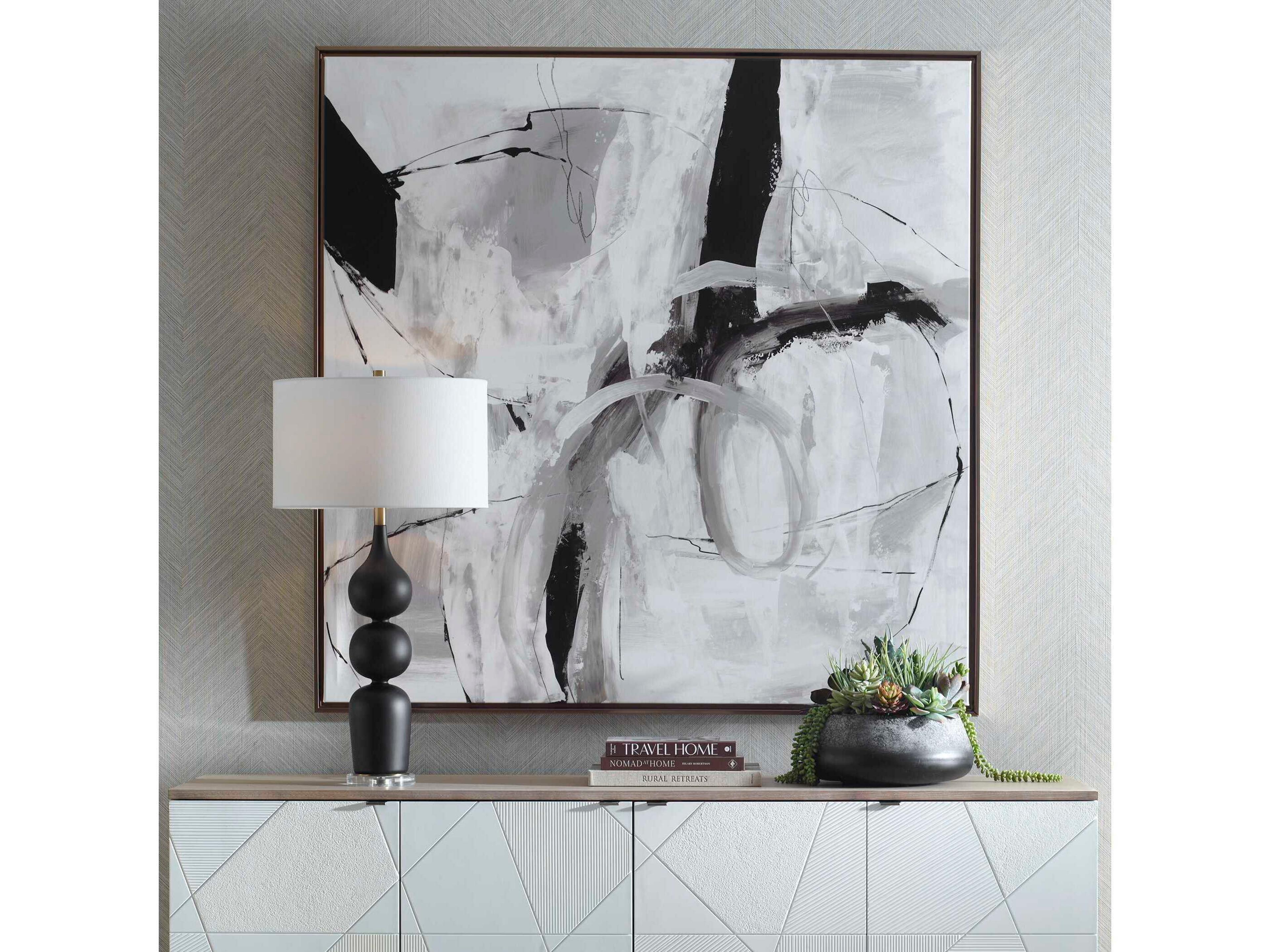 Uttermost Looping Eternity Framed Abstract Art