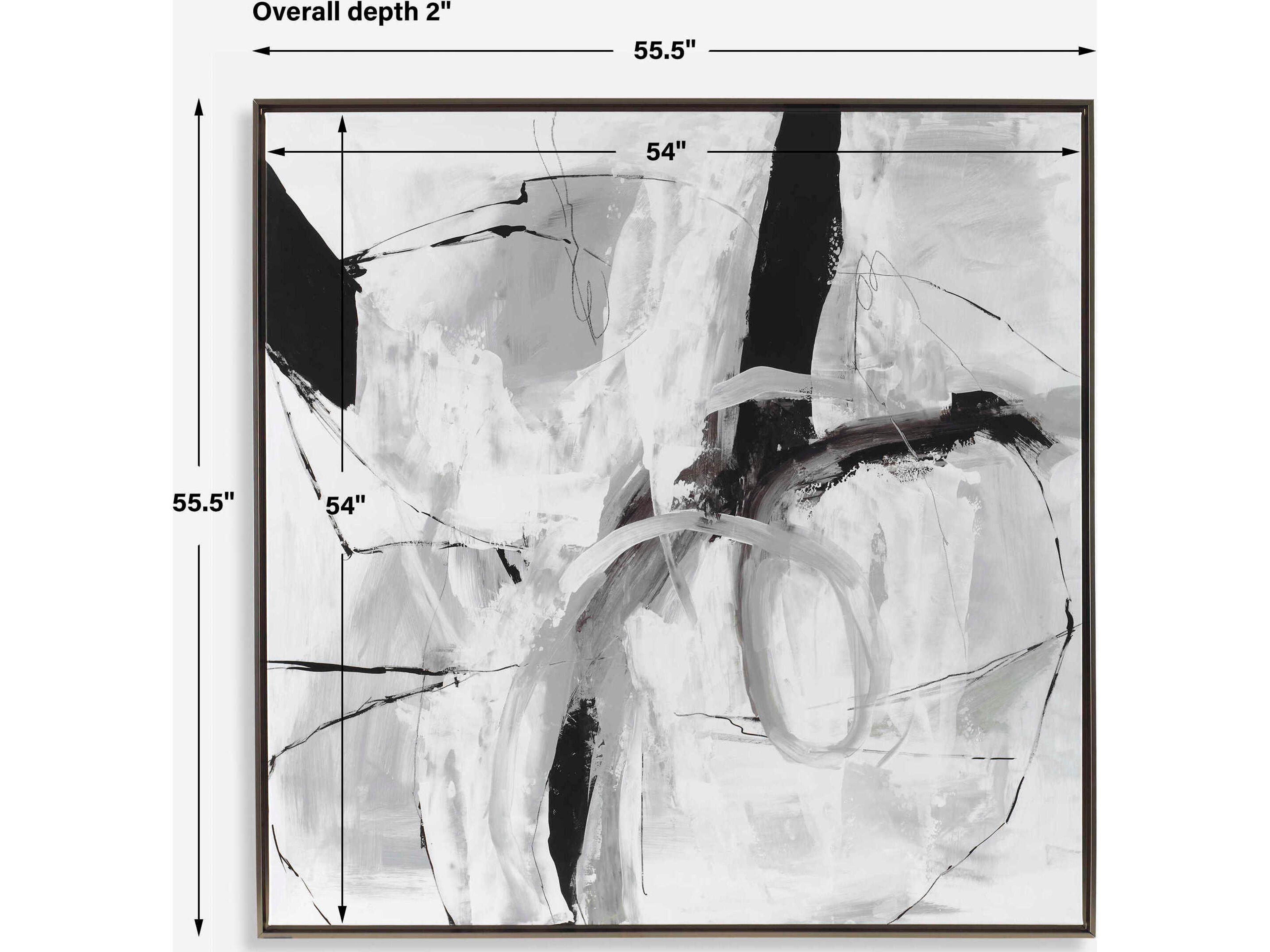 Uttermost Looping Eternity Framed Abstract Art