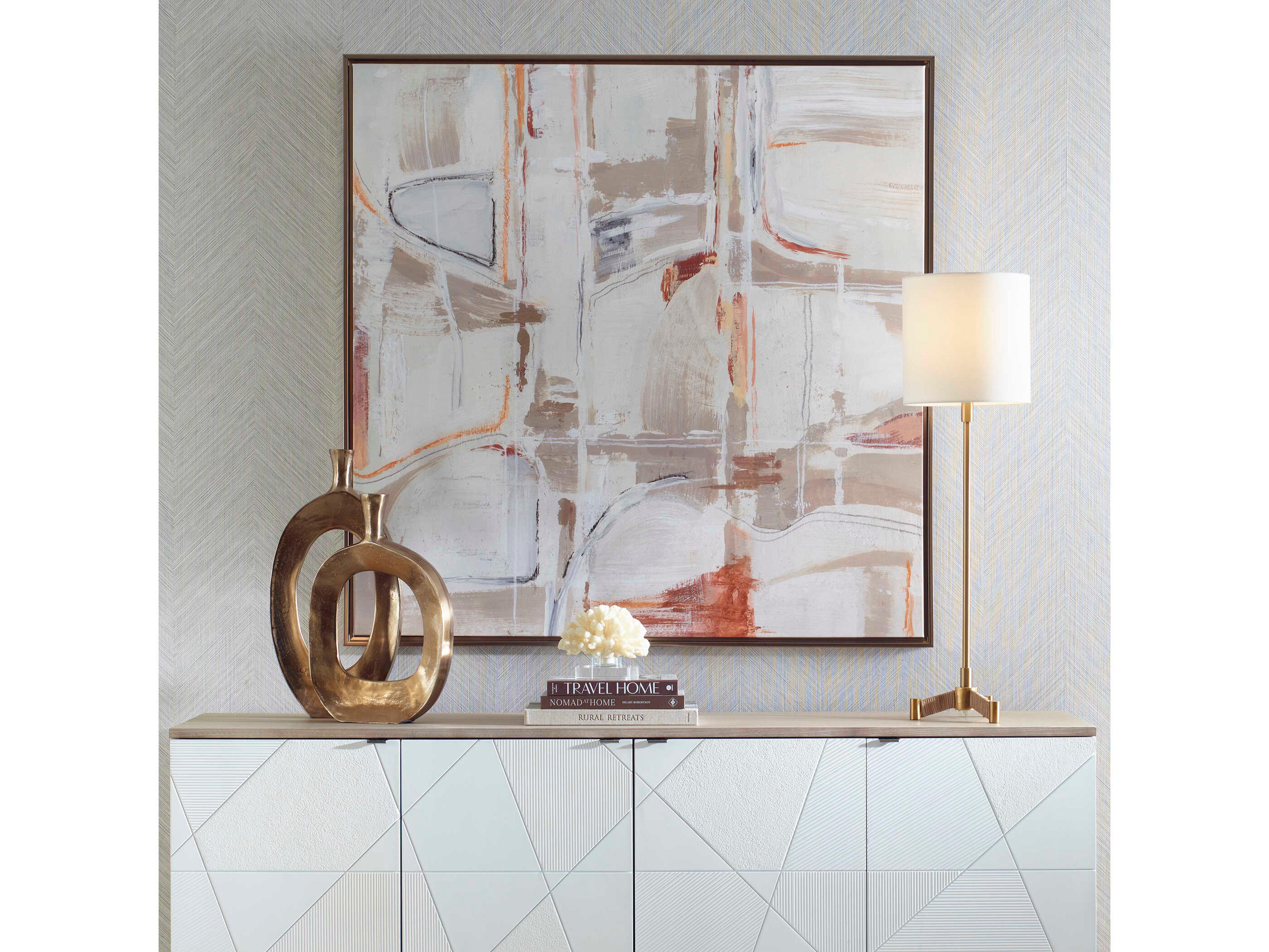 Uttermost Neutral Nirvana Abstract Canvas Art