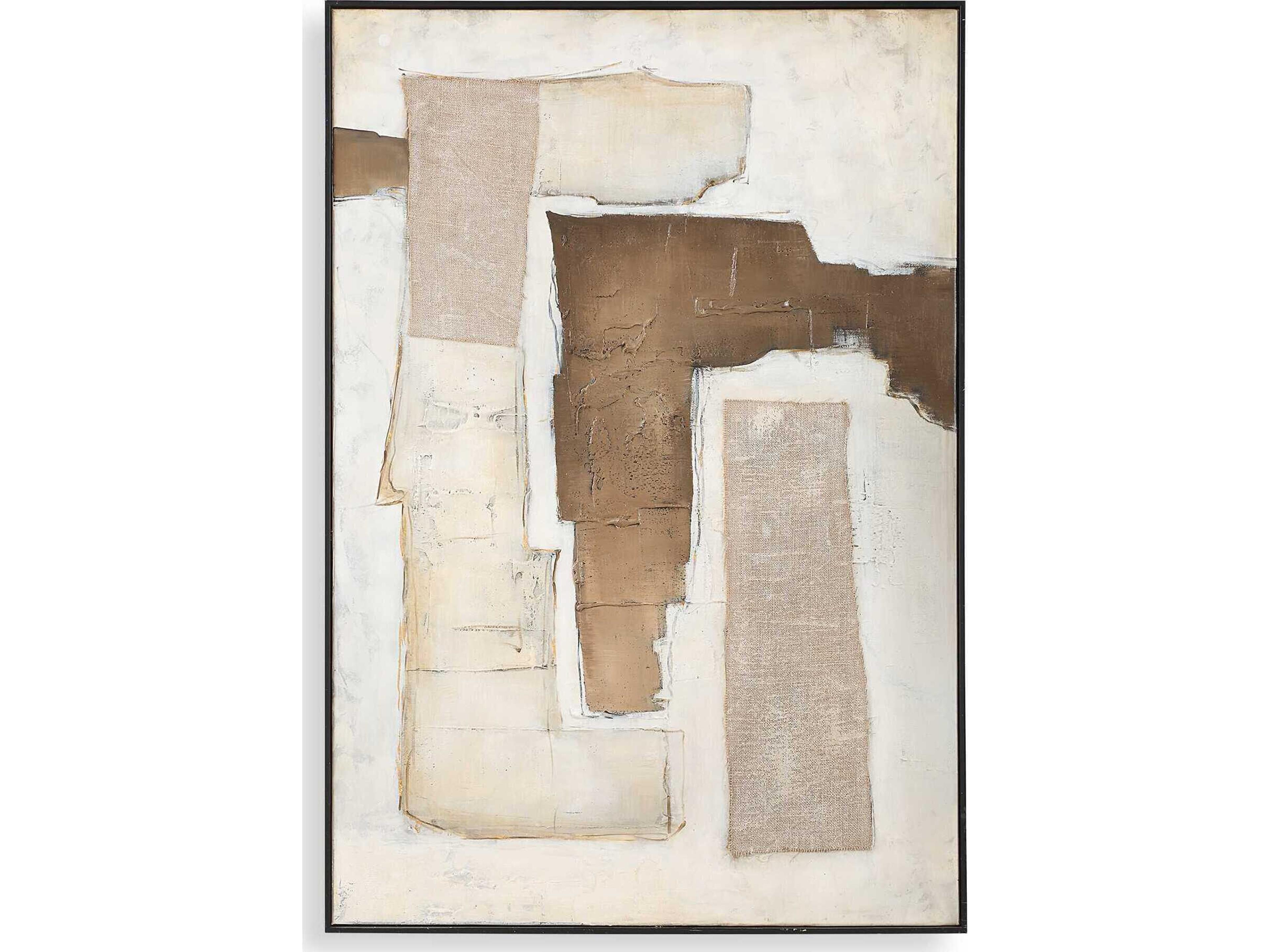 Interference Hand Painted Canvas