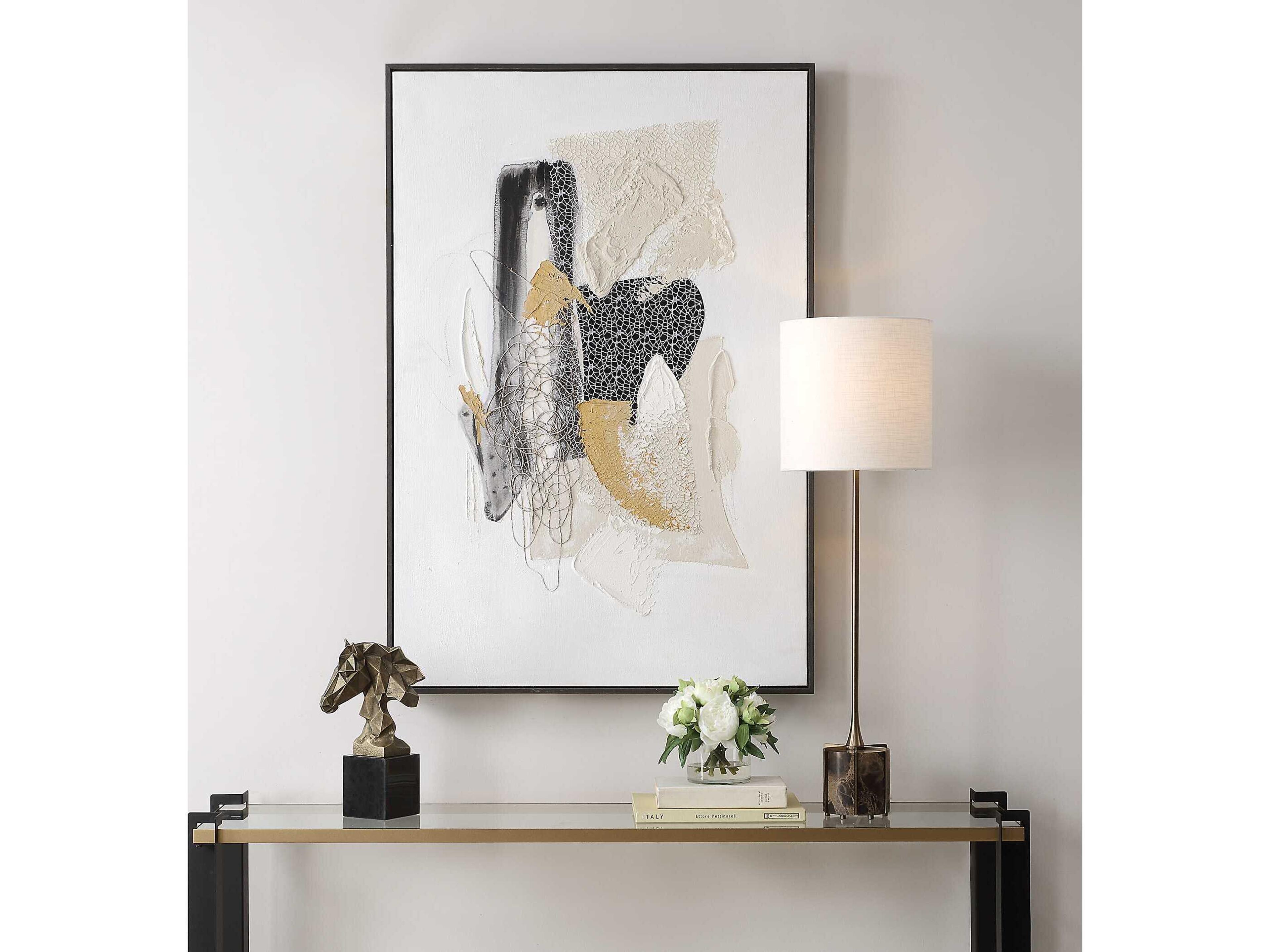 Uttermost Scatter Abstract Hand Painted Canvas Art