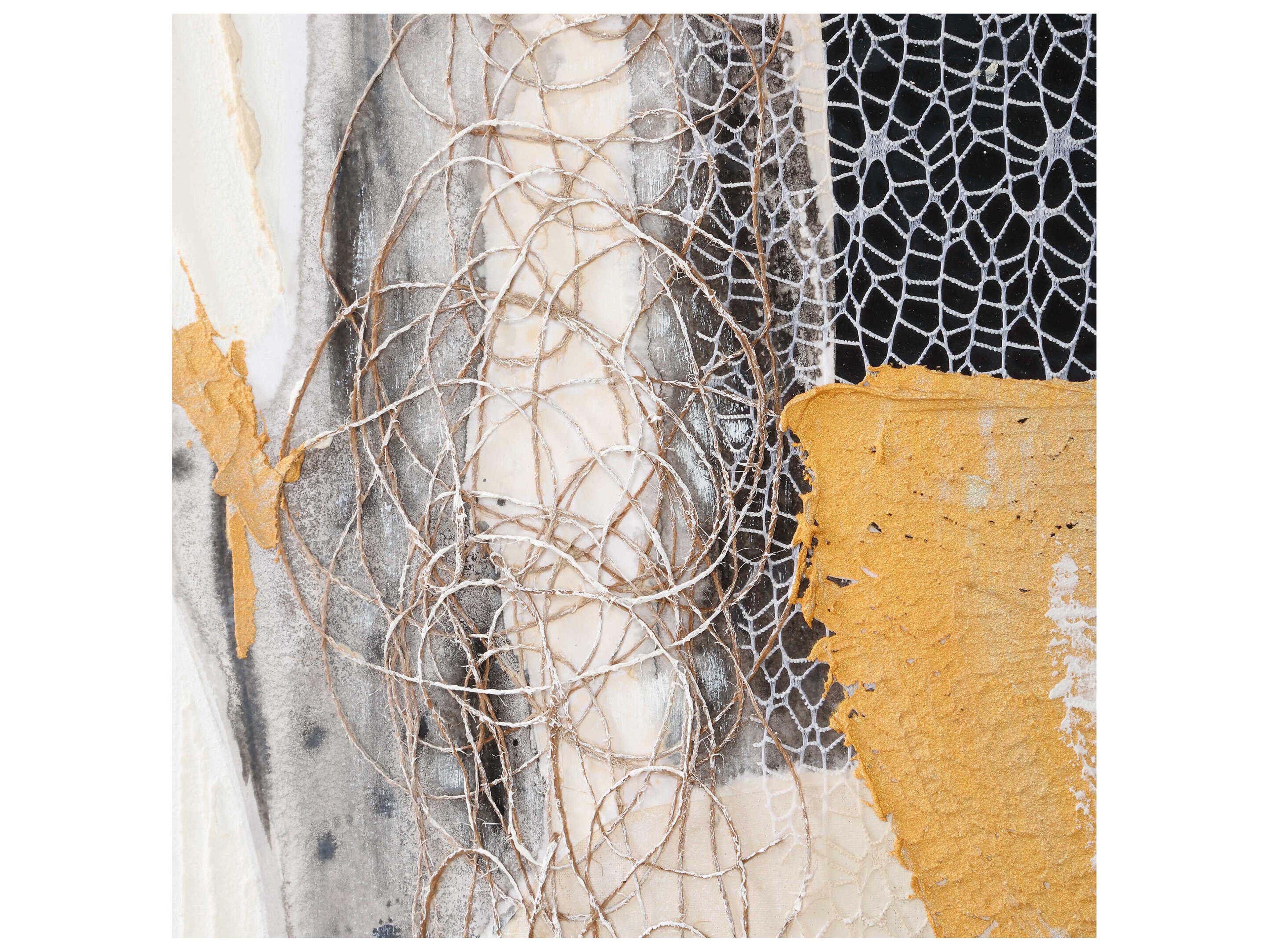 Uttermost Scatter Abstract Hand Painted Canvas Art