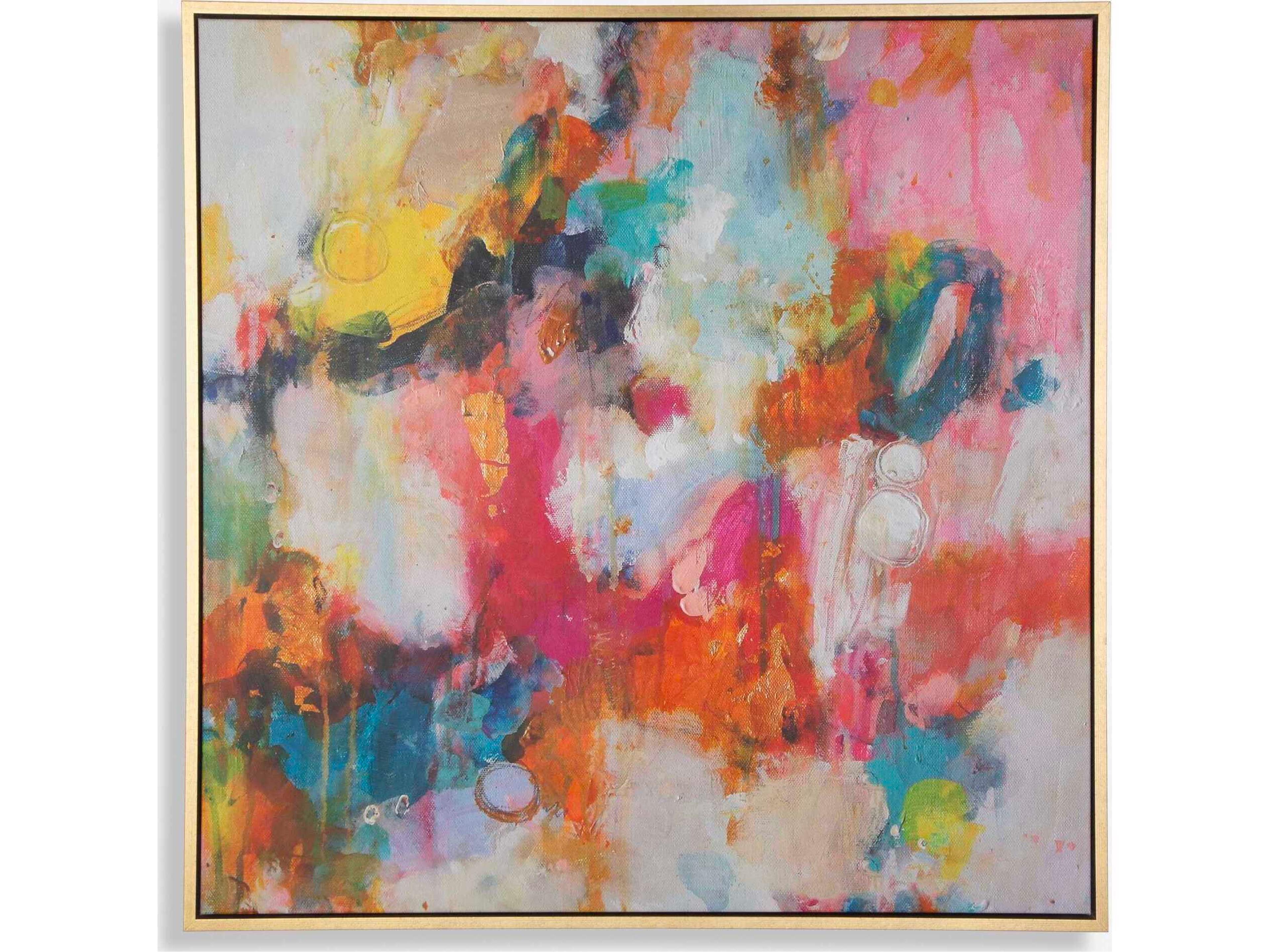 Uttermost A Colorful Mindset Framed Abstract Art