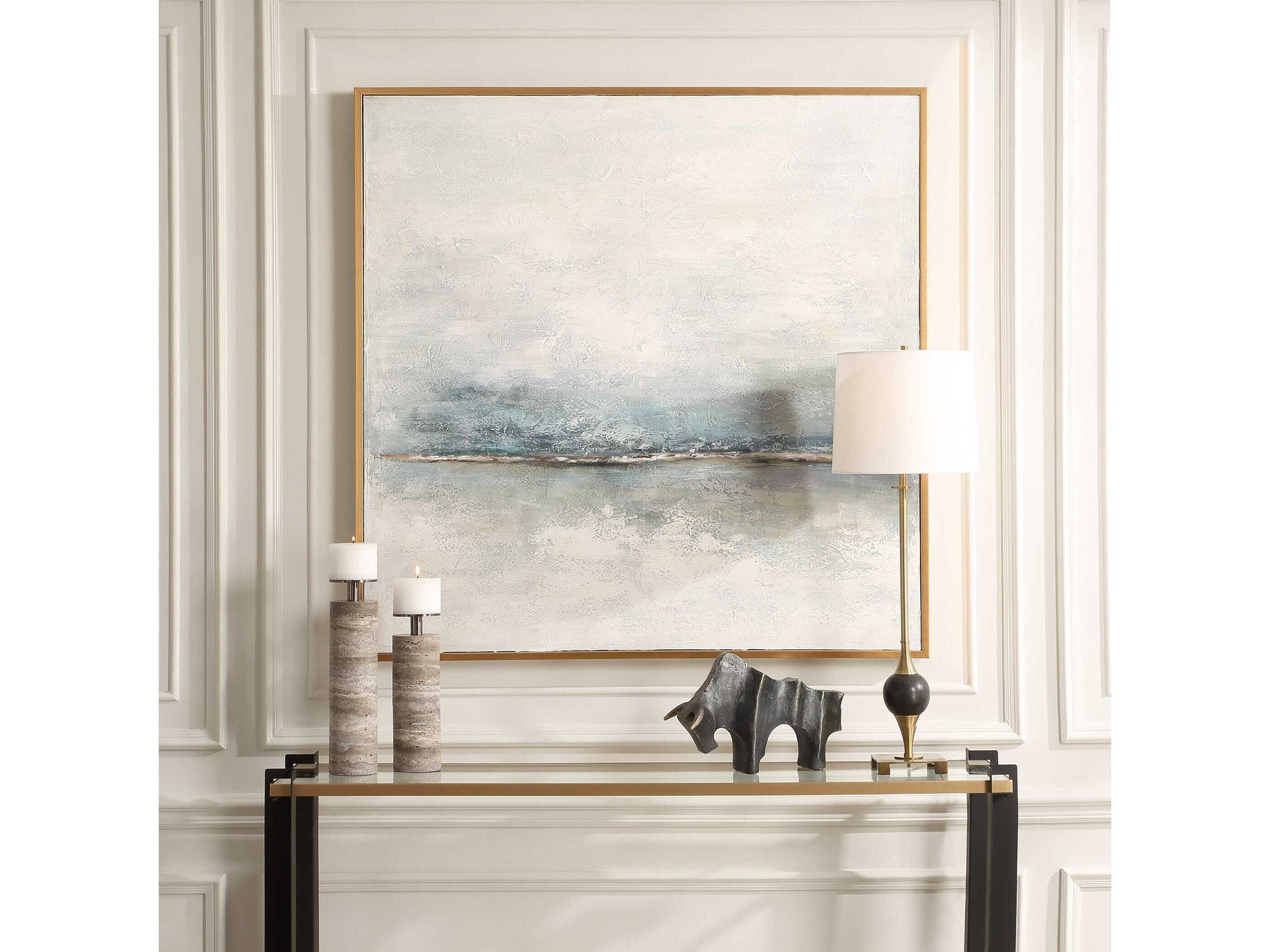 Uttermost Foggy Morning Abstract Art