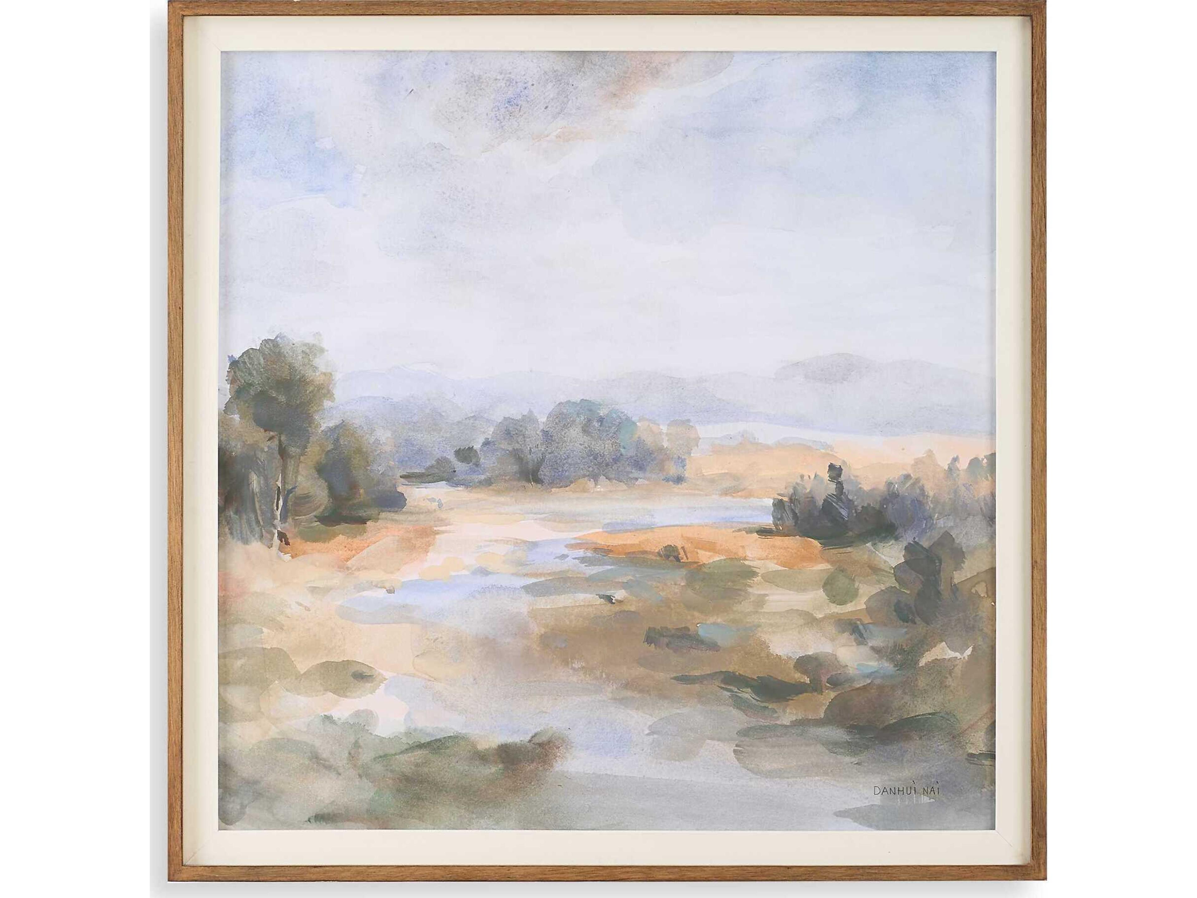 River Afternoon Landscape Print