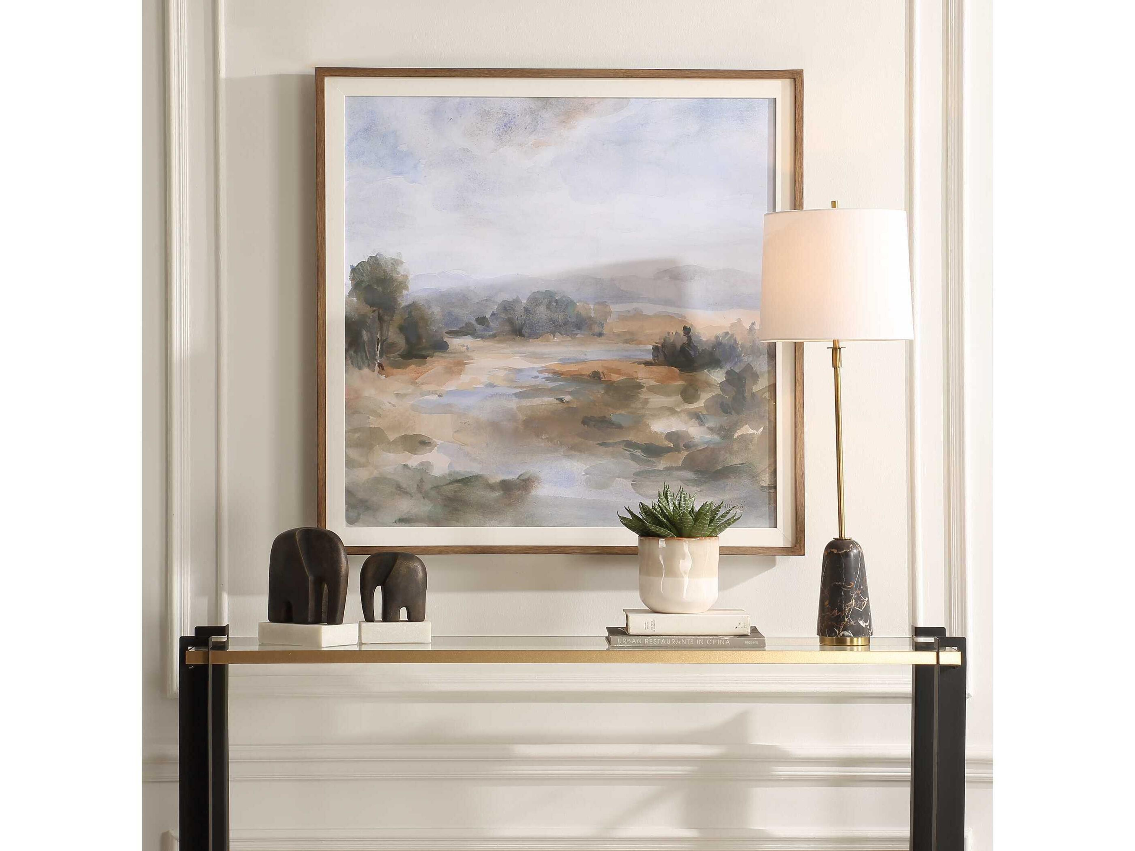 Uttermost River Afternoon Landscape Print