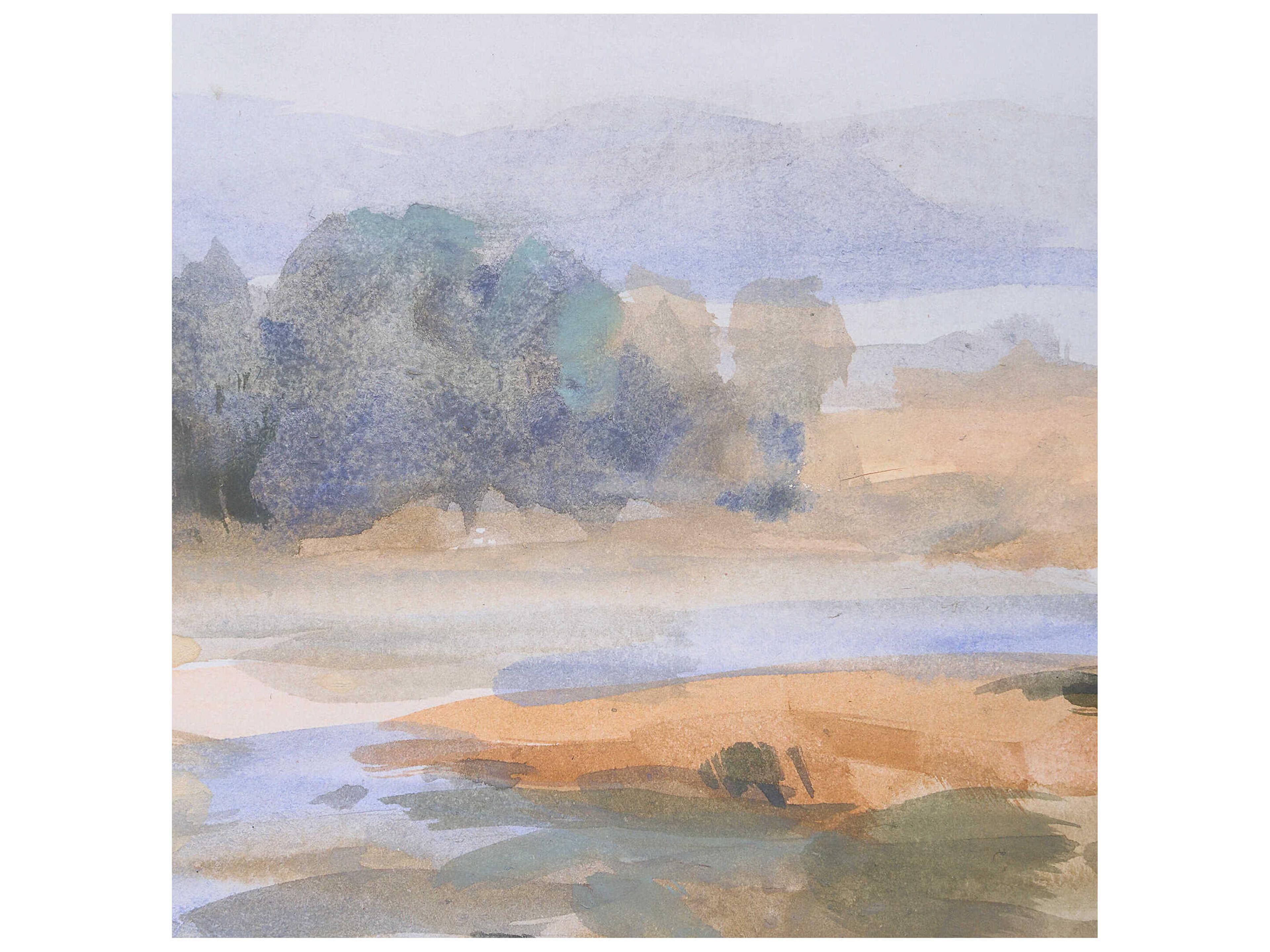 Uttermost River Afternoon Landscape Print