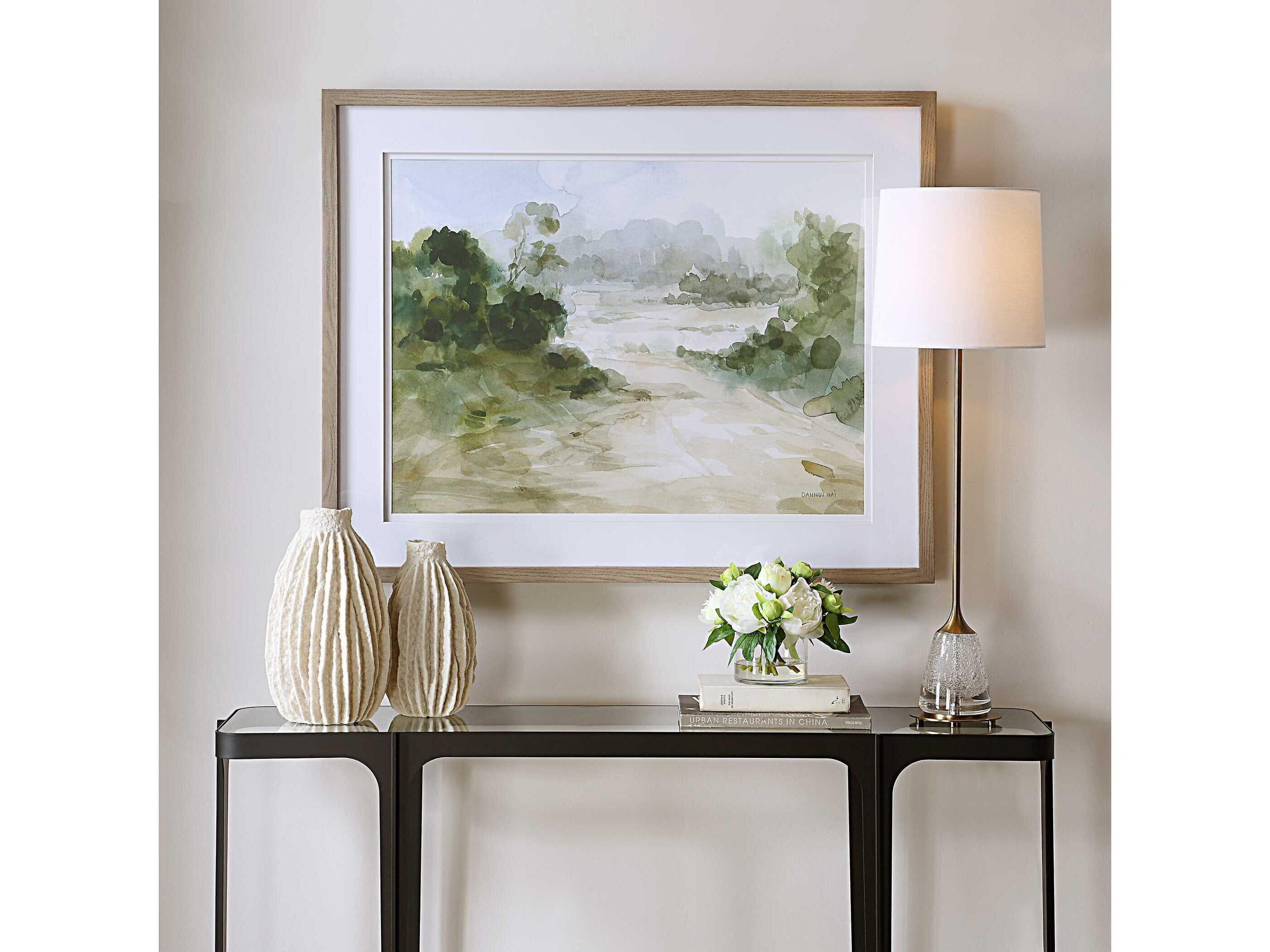 Uttermost Verdant Watercolor Landscape Print