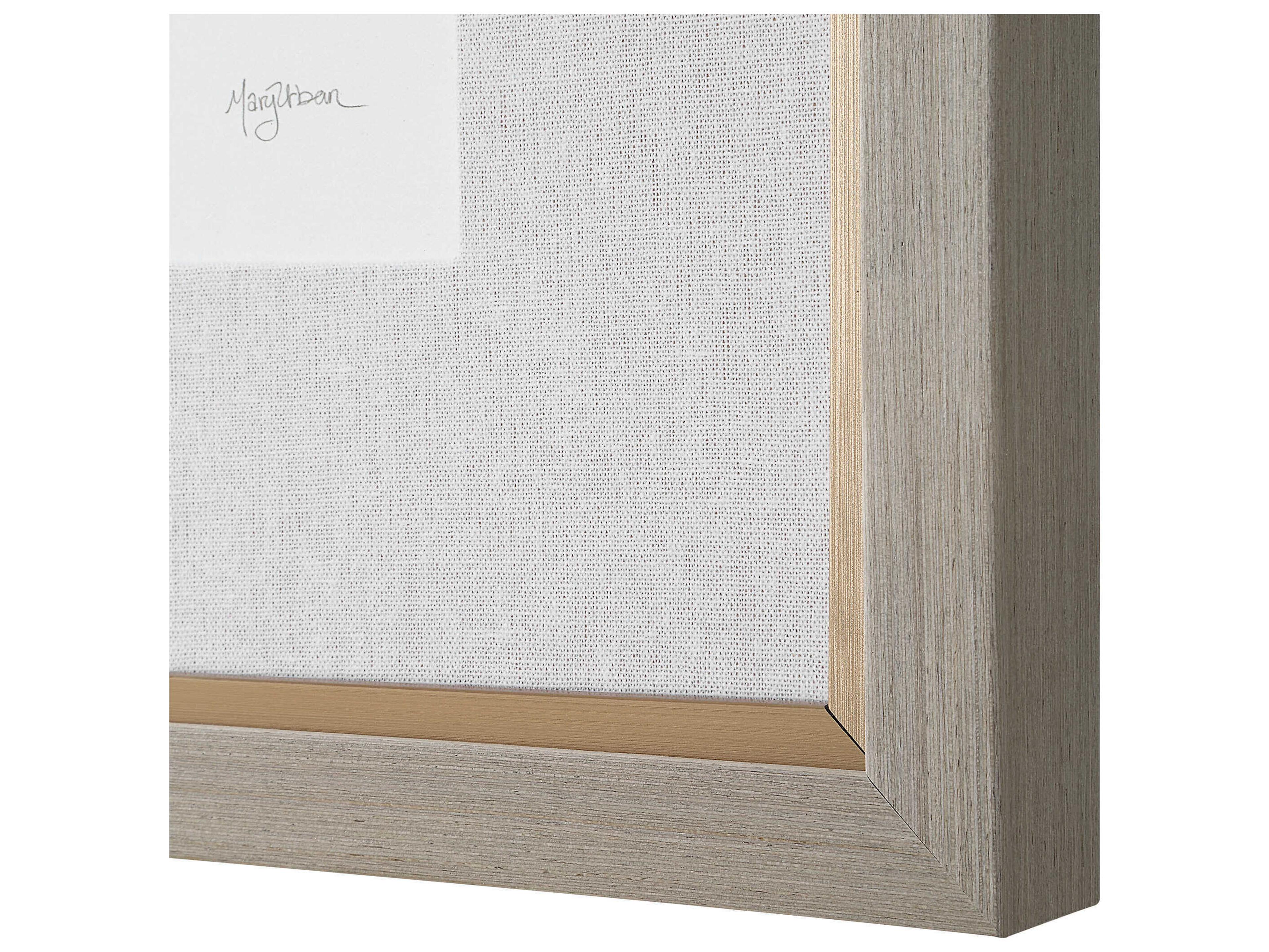 Uttermost Shibori Coral Framed Prints Set of 4