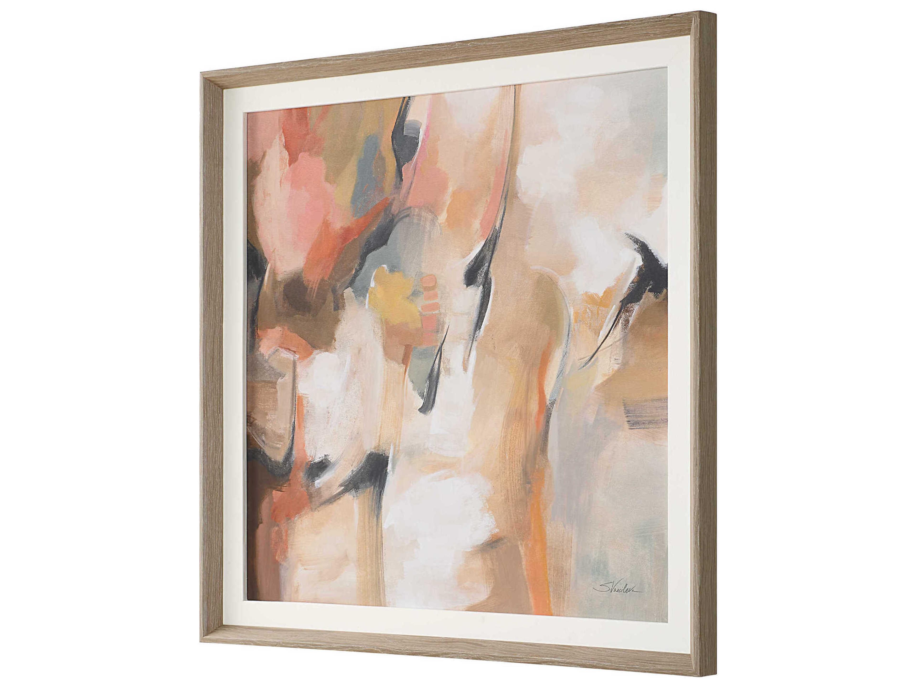 Uttermost Uphill Framed Abstract Print