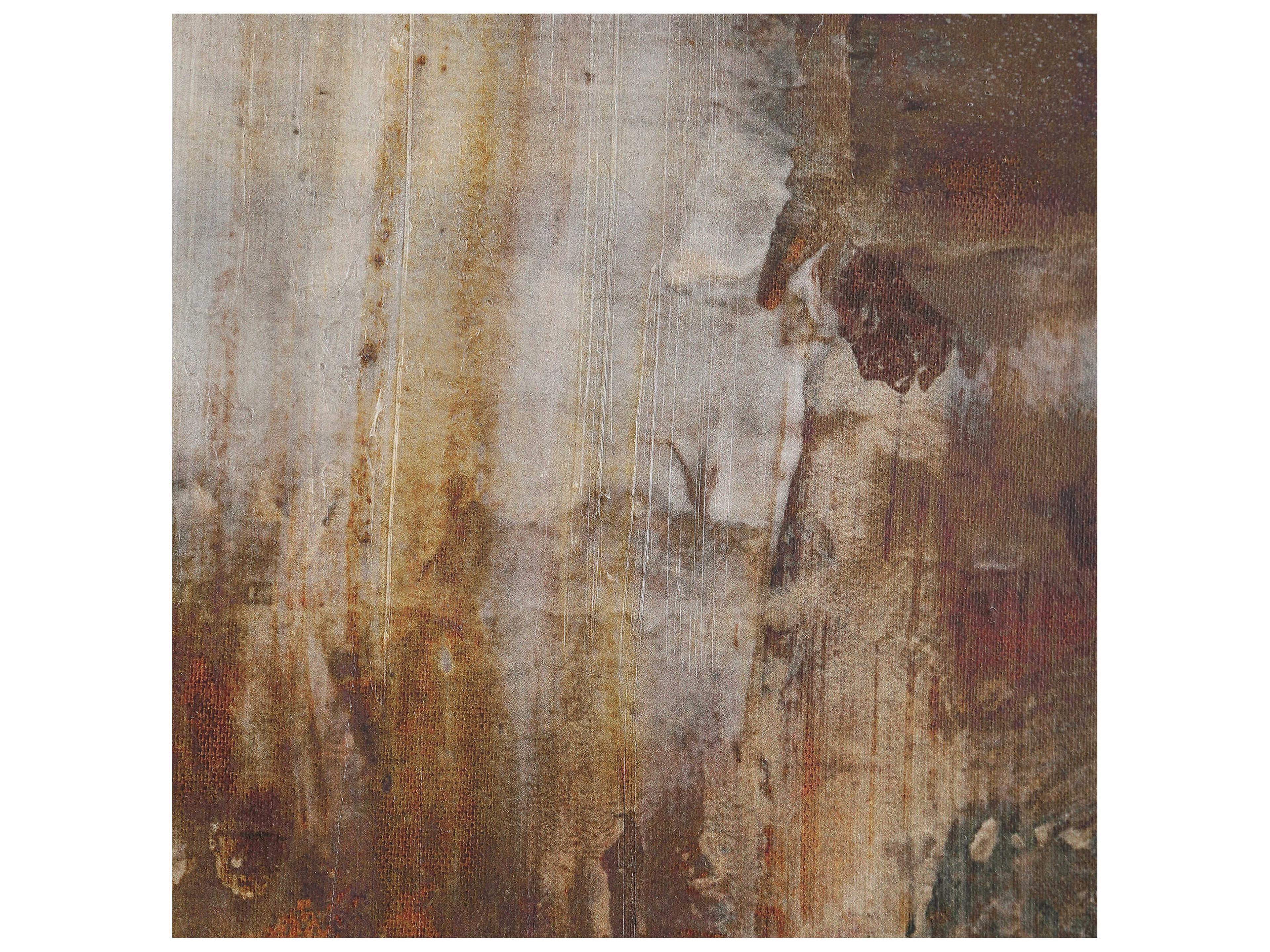 Uttermost Molten Patina Framed Canvases Set of 2