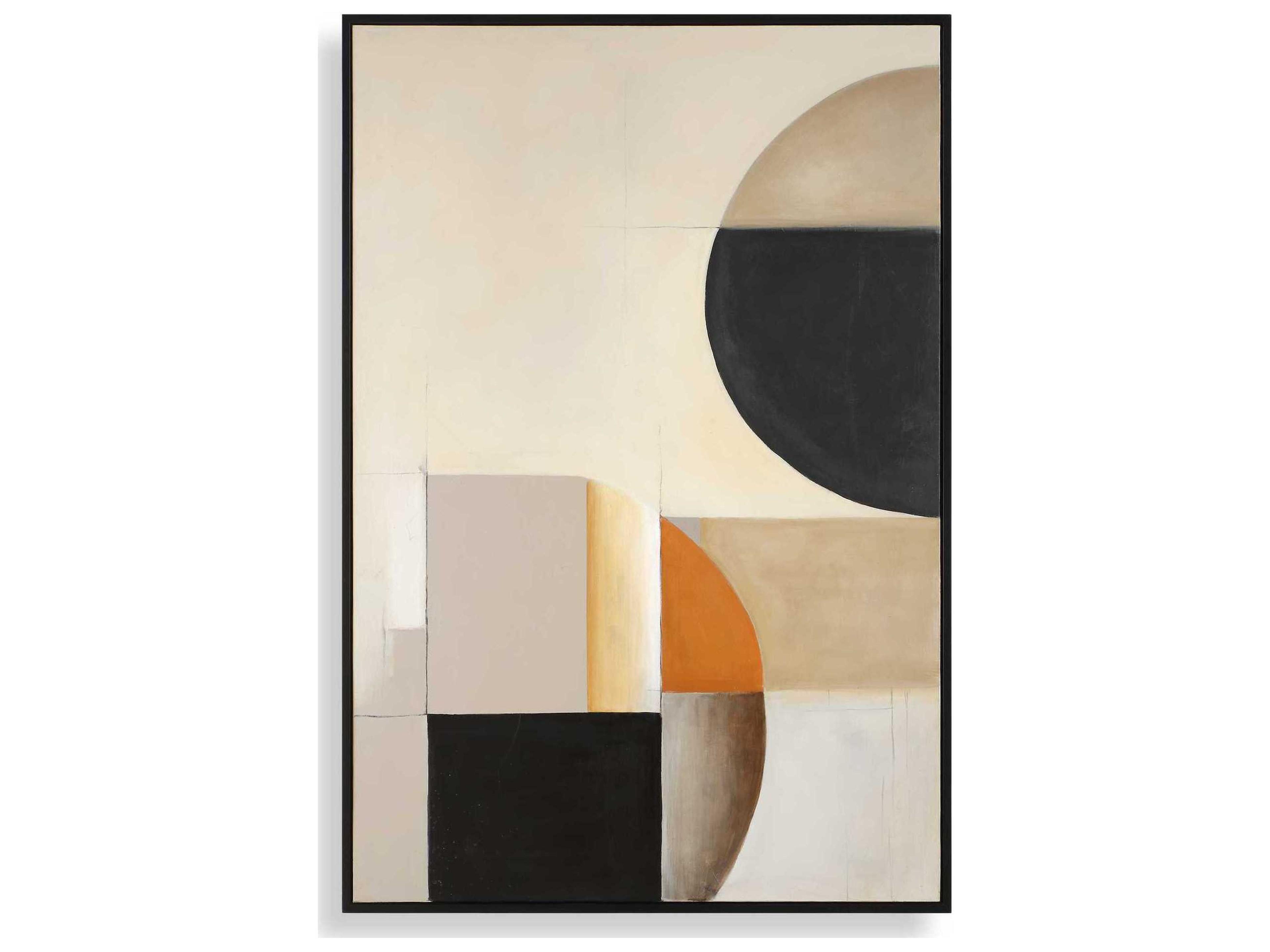 Uttermost Western Hemisphere Hand Painted Canvas Wall Art