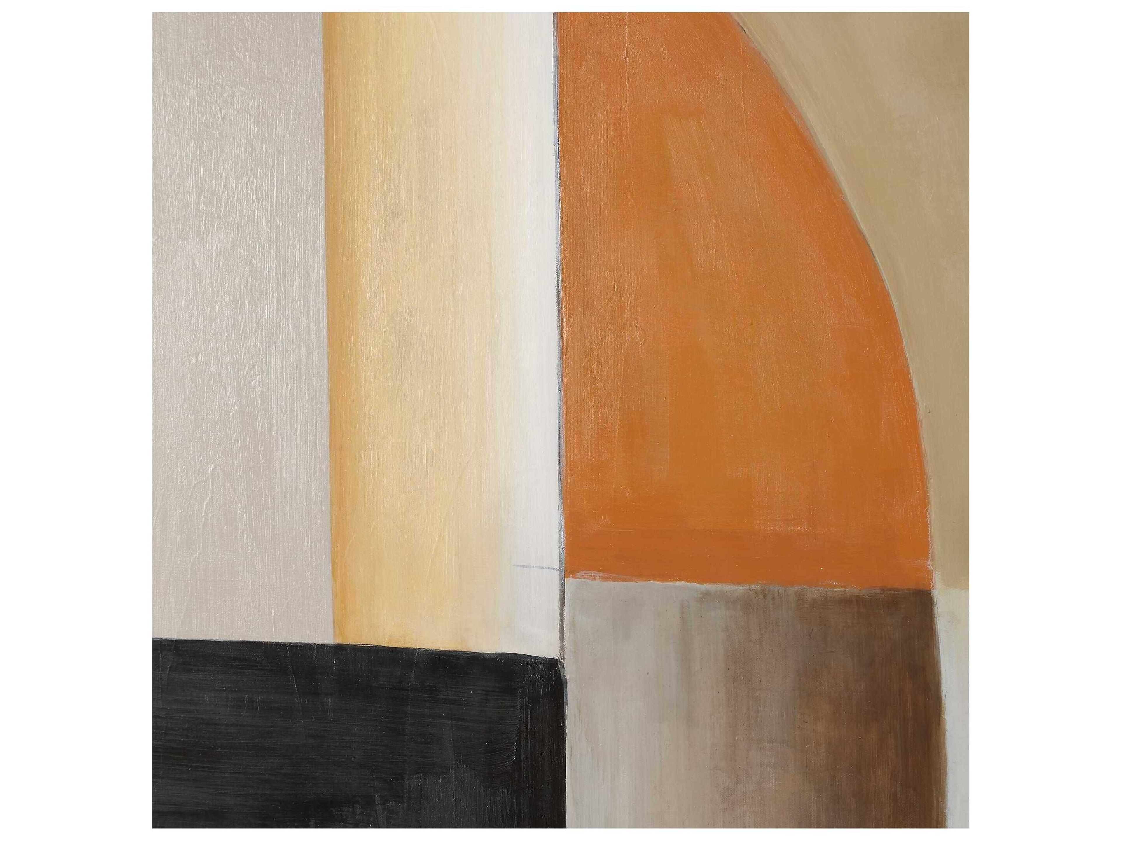 Uttermost Western Hemisphere Hand Painted Canvas Wall Art