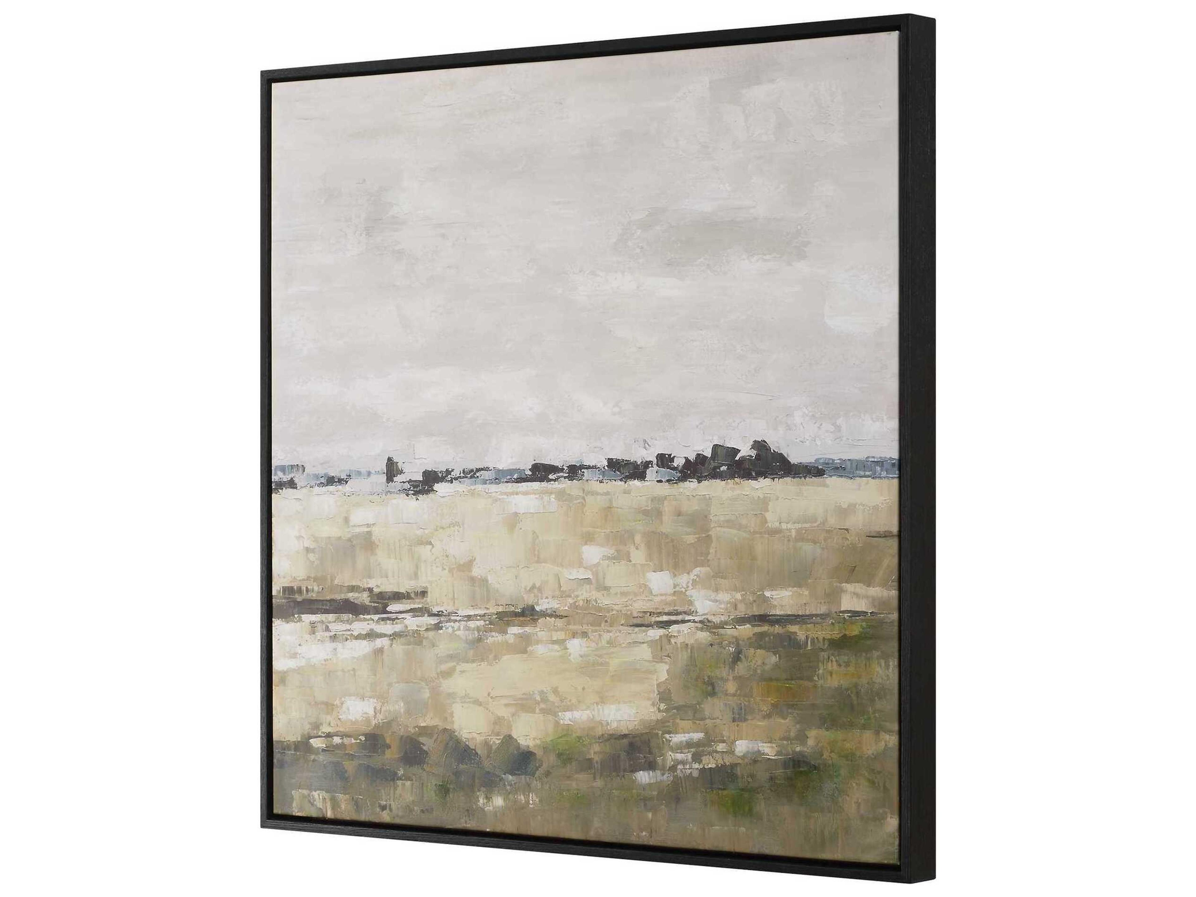 Uttermost Fragment Hand Painted Landscape Art