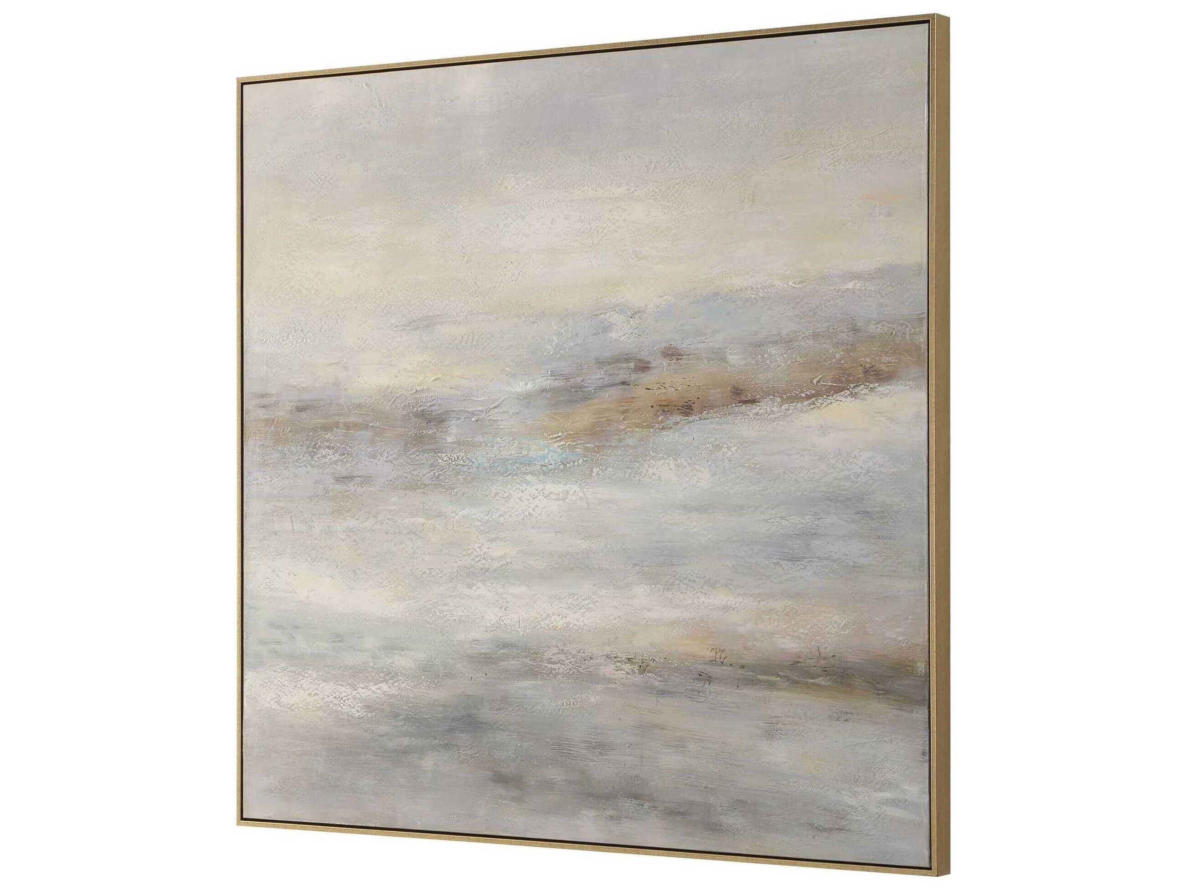 Uttermost Say When Hand Painted Canvas Art