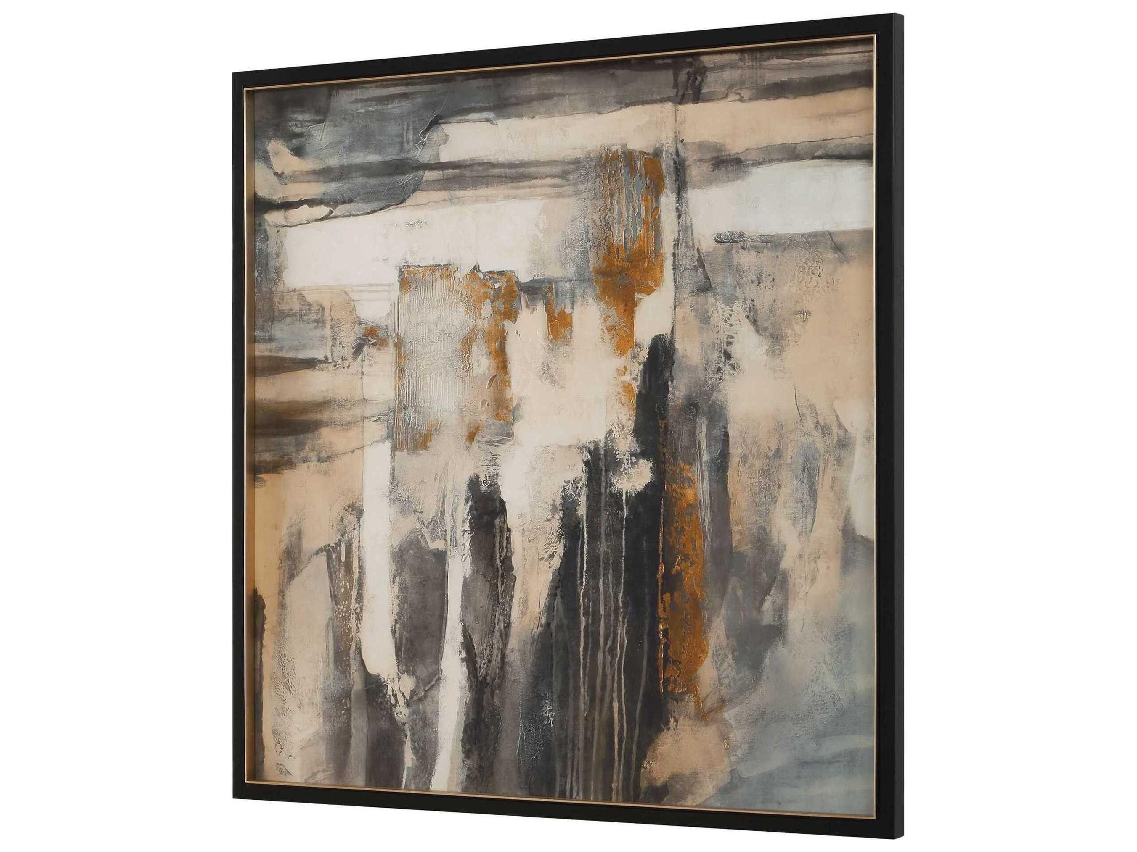 Uttermost Landslide Framed Abstract Print
