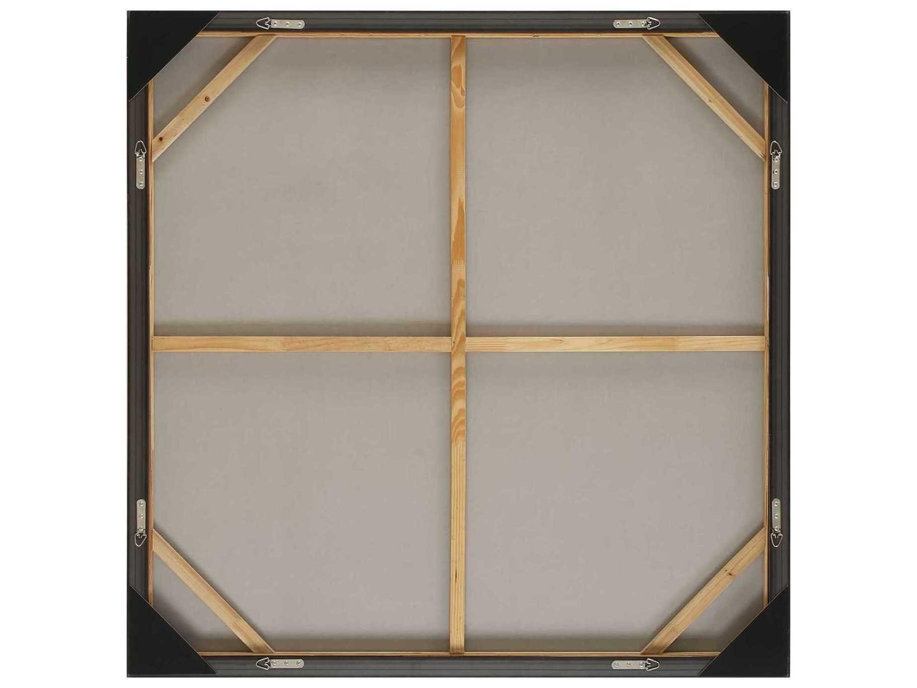 Uttermost Burn Hand Painted Canvas Art