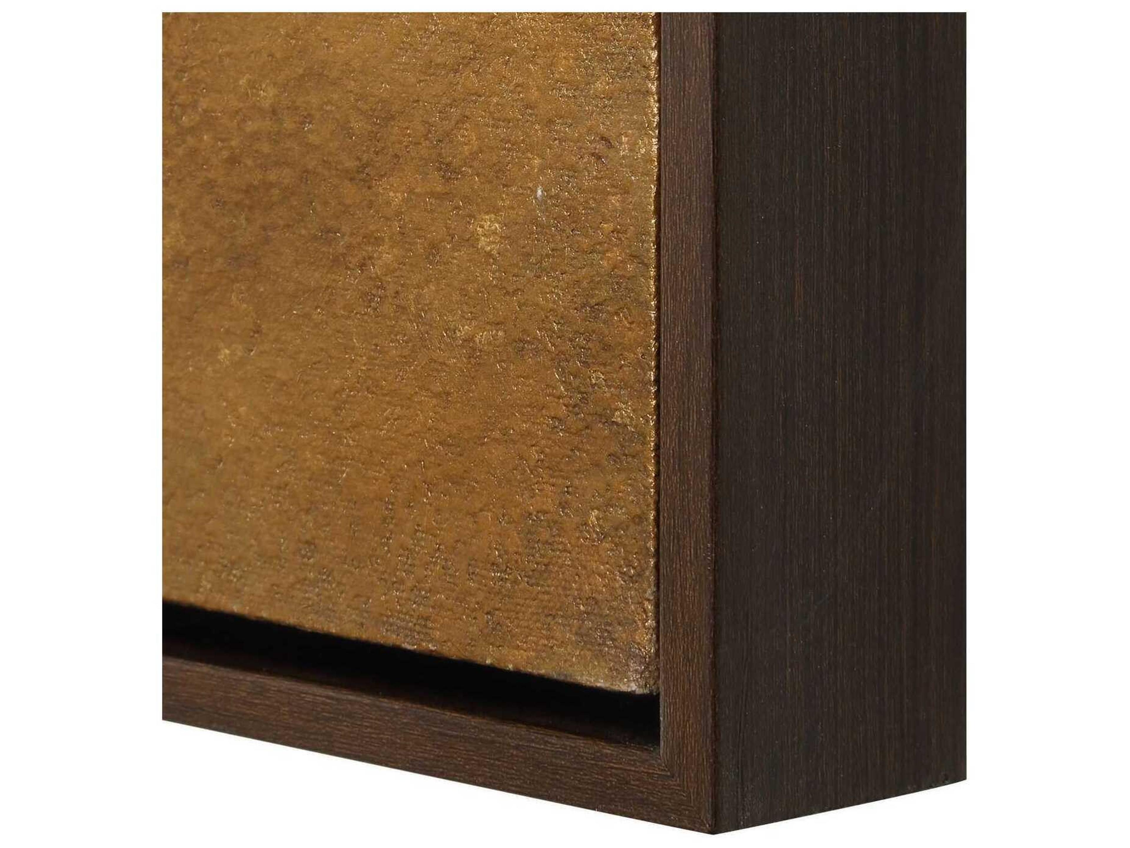 Uttermost Burn Hand Painted Canvas Art