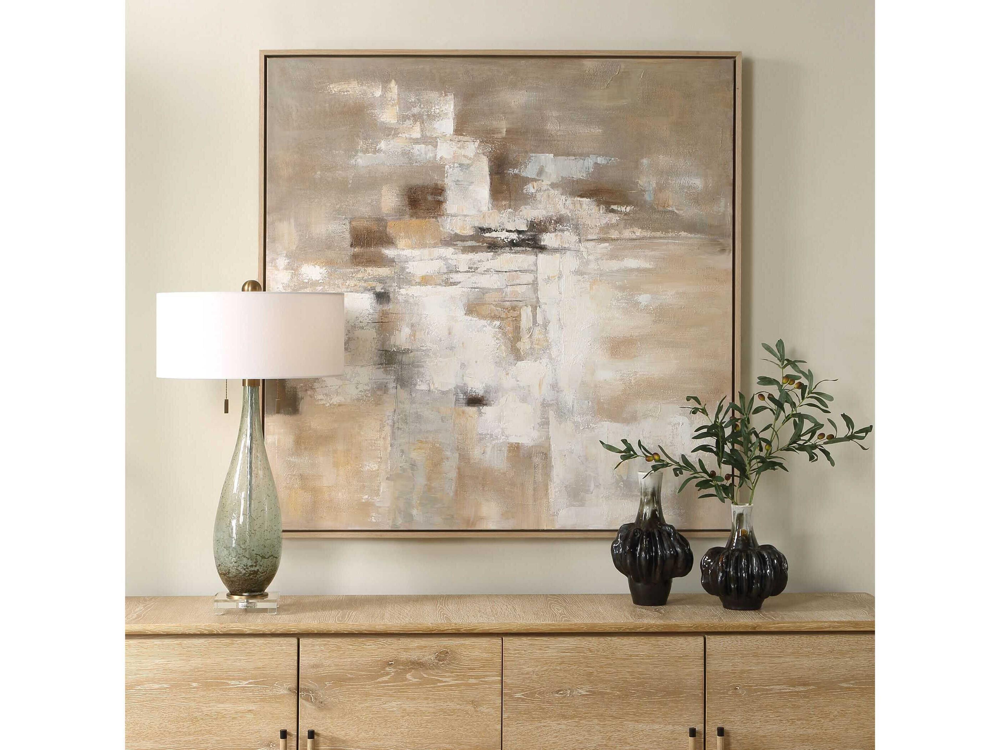 Uttermost Time To Time Hand Painted Abstract Art