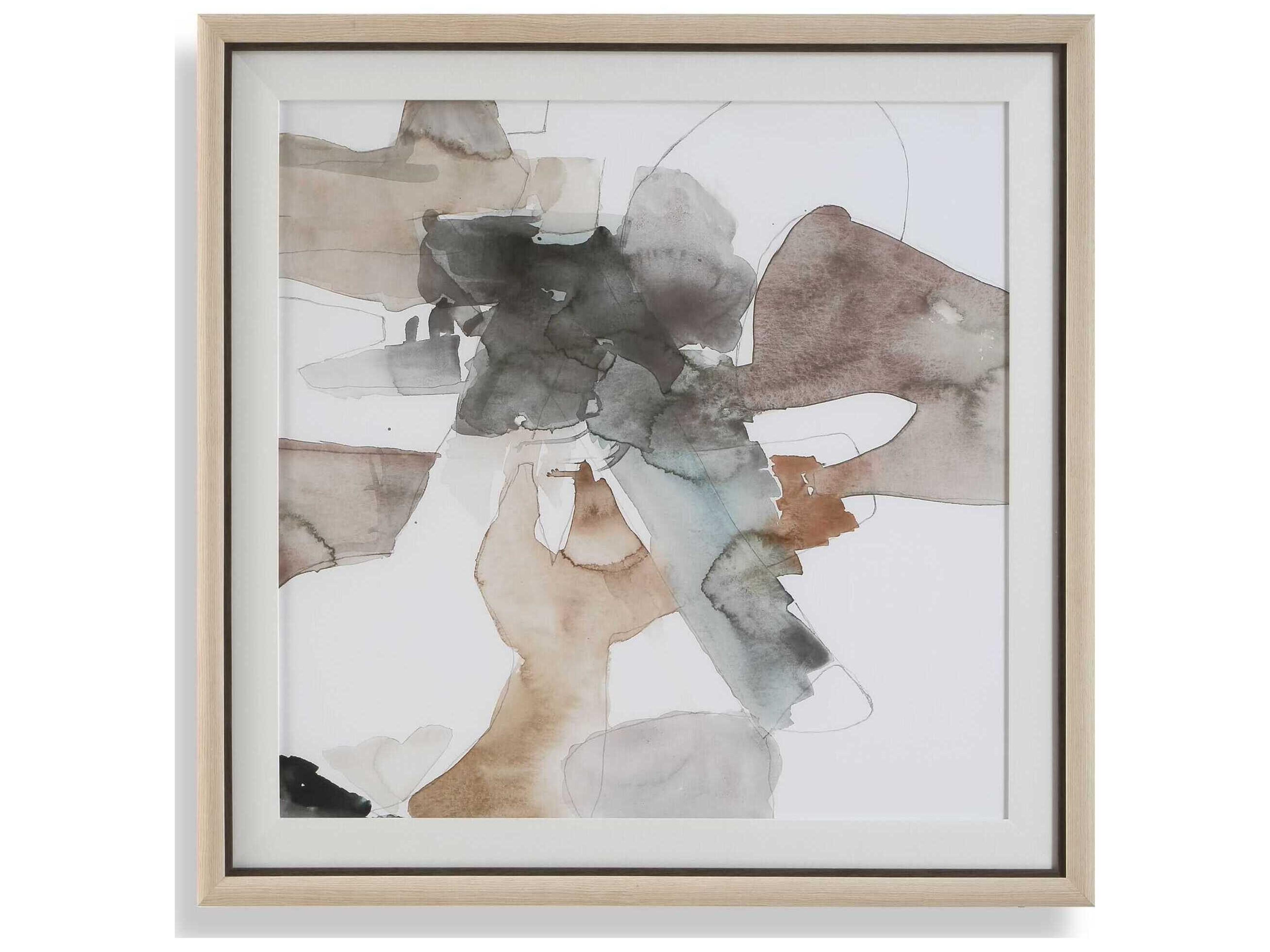 Cohesion Framed Abstract Print