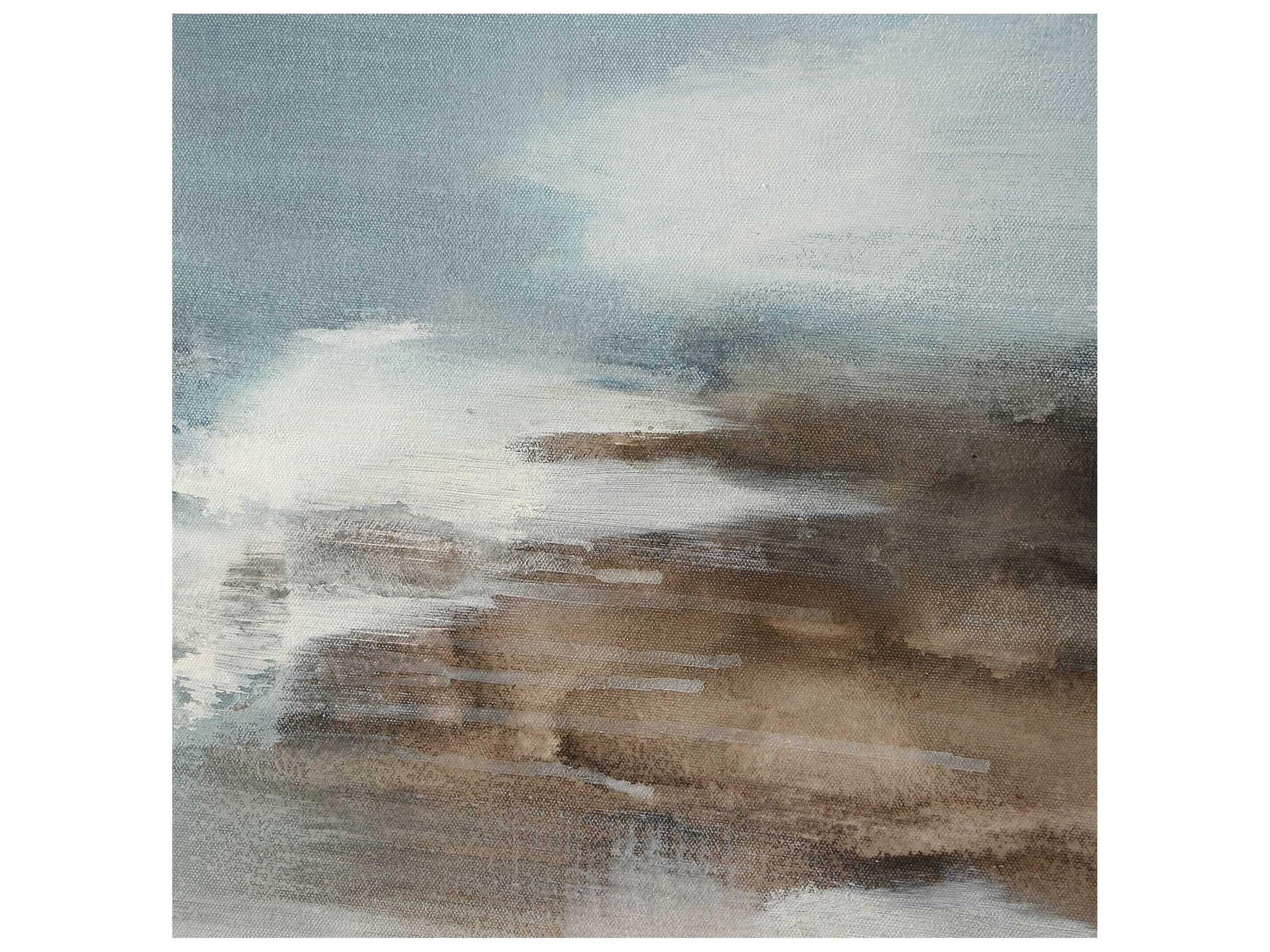 Uttermost Chasing Blue Coastal Canvas Art