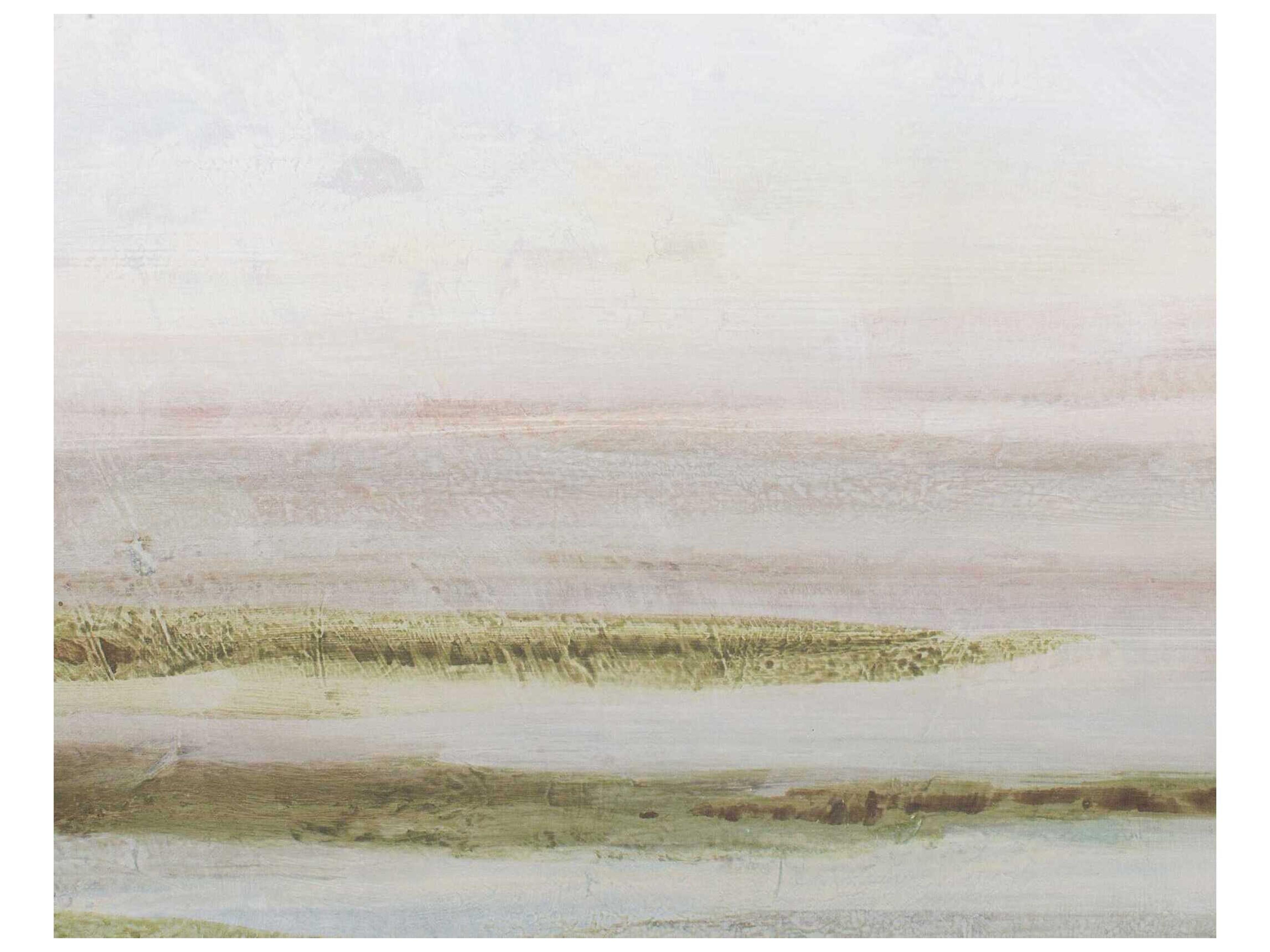 Uttermost Hazy Lake Framed Landscape Art