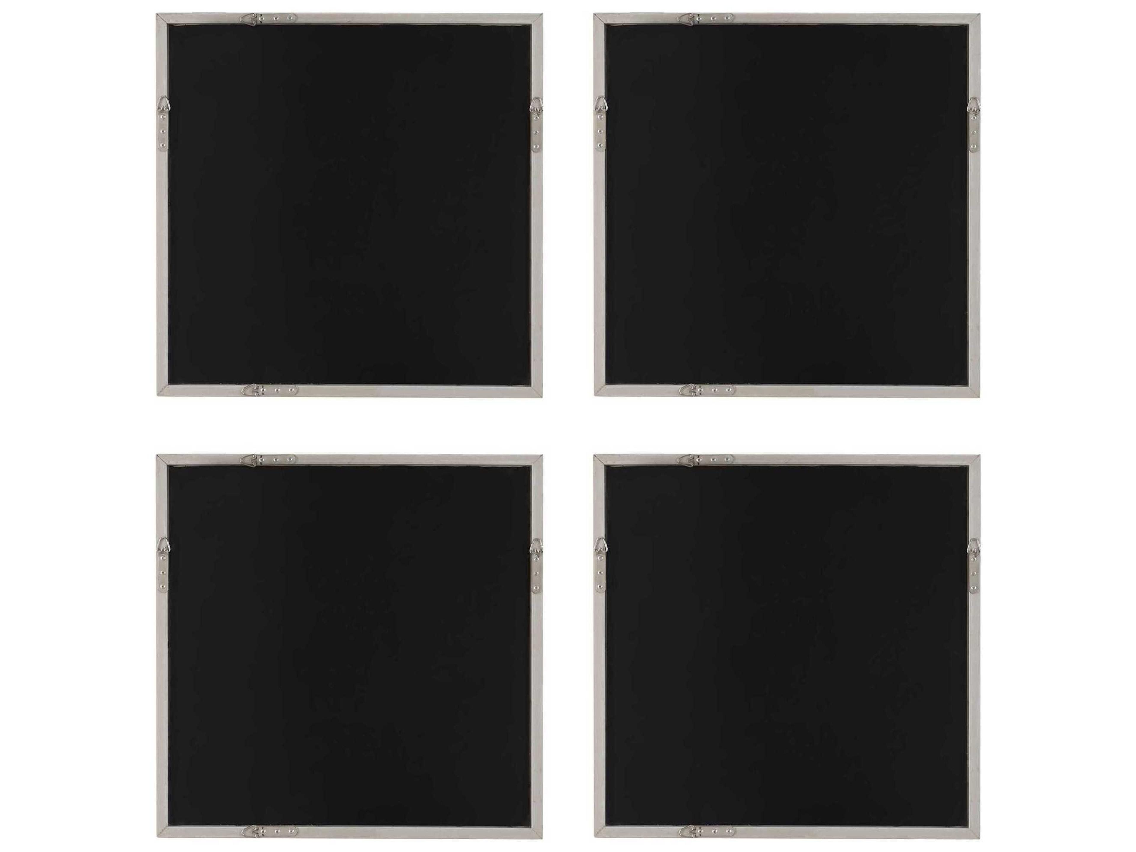 Uttermost Studying Sepia Hand Painted Canvases Set of 4