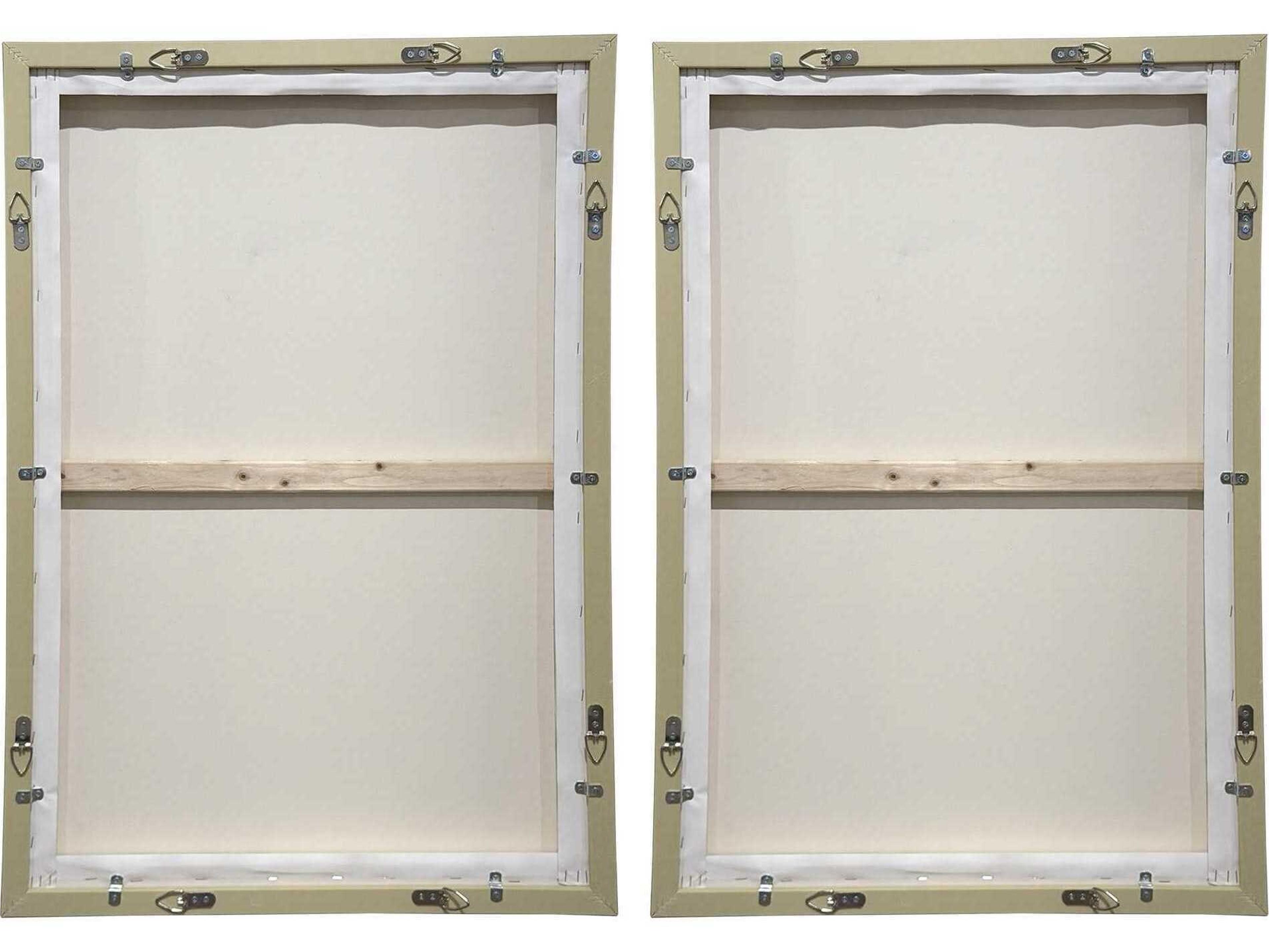 Uttermost Abstract Afternoon Framed Canvases Set of 2