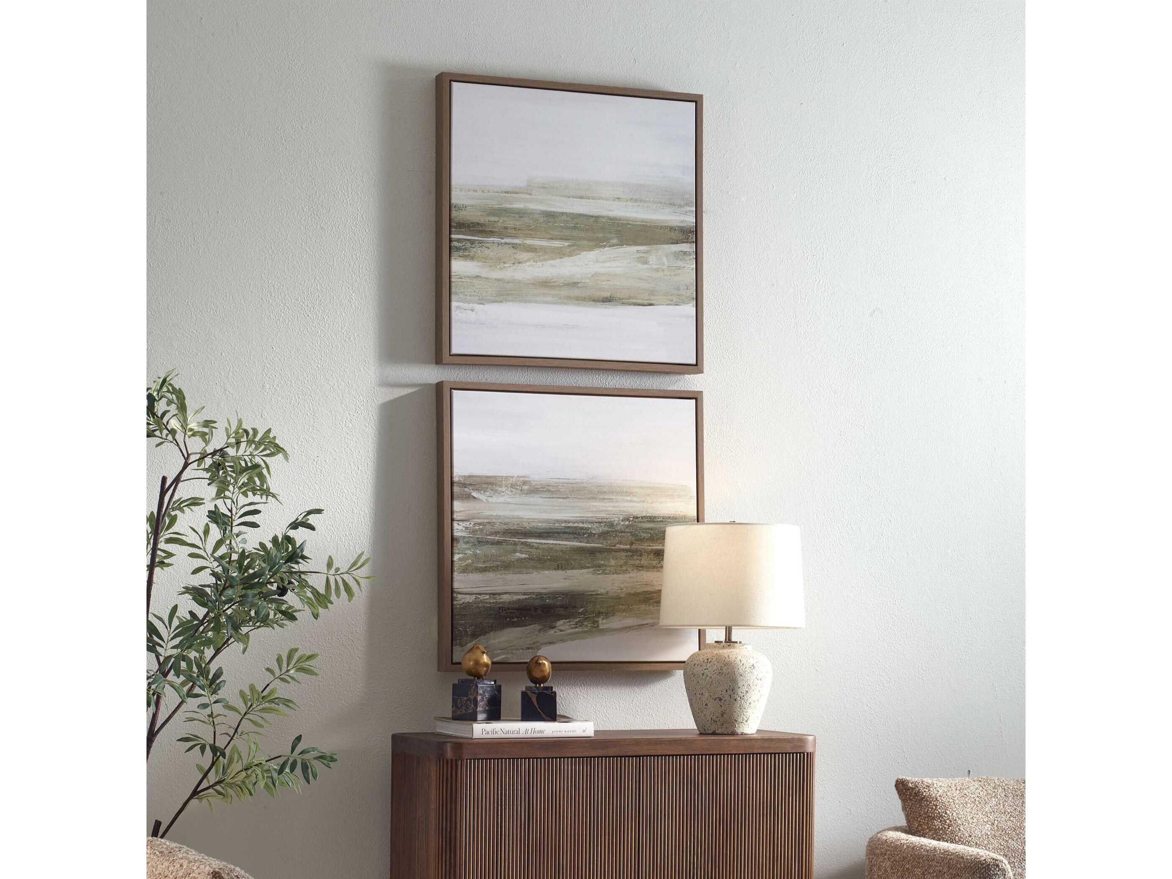 Uttermost All Of A Sudden Framed Canvases Set of 2