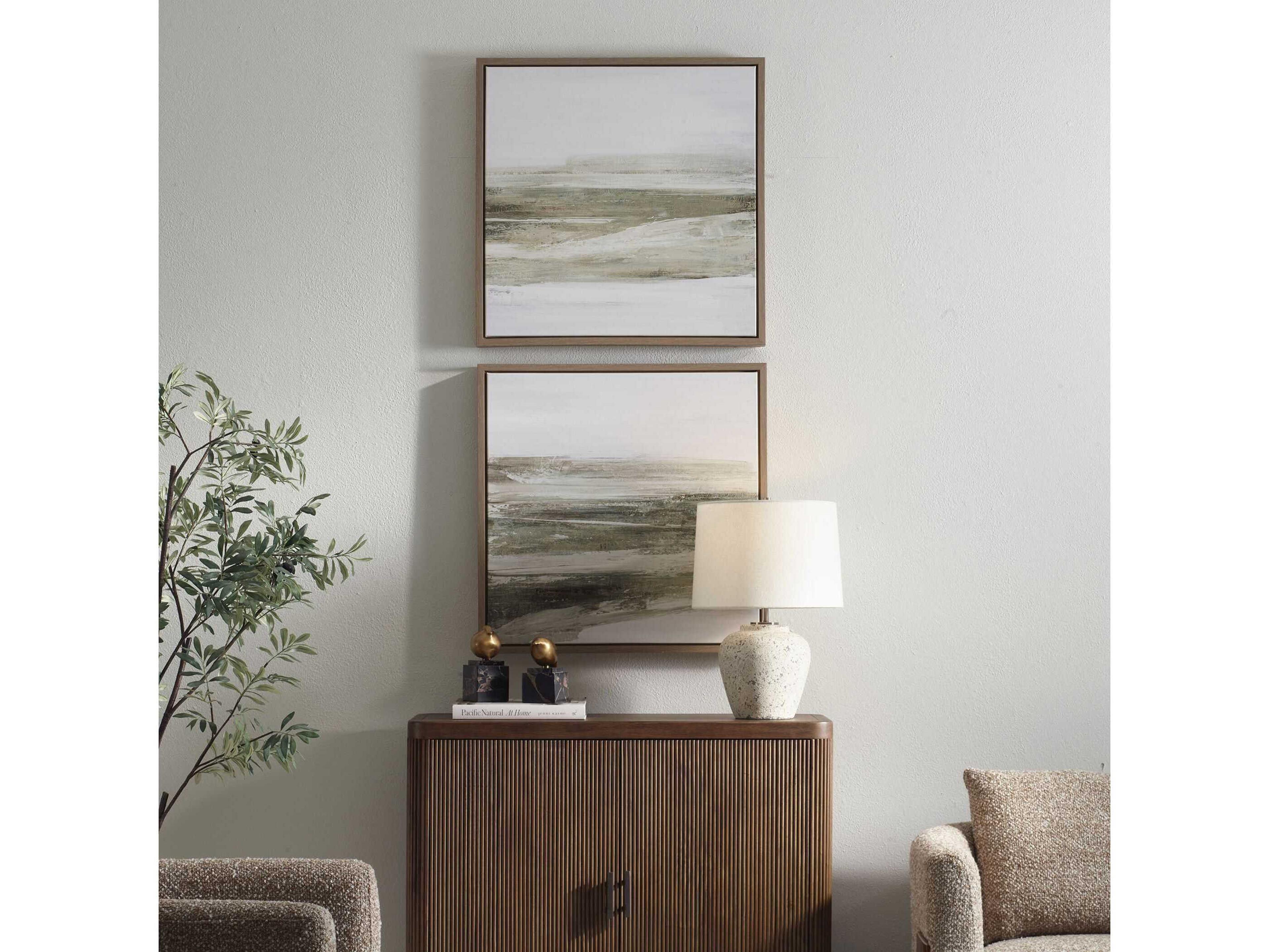 Uttermost All Of A Sudden Framed Canvases Set of 2