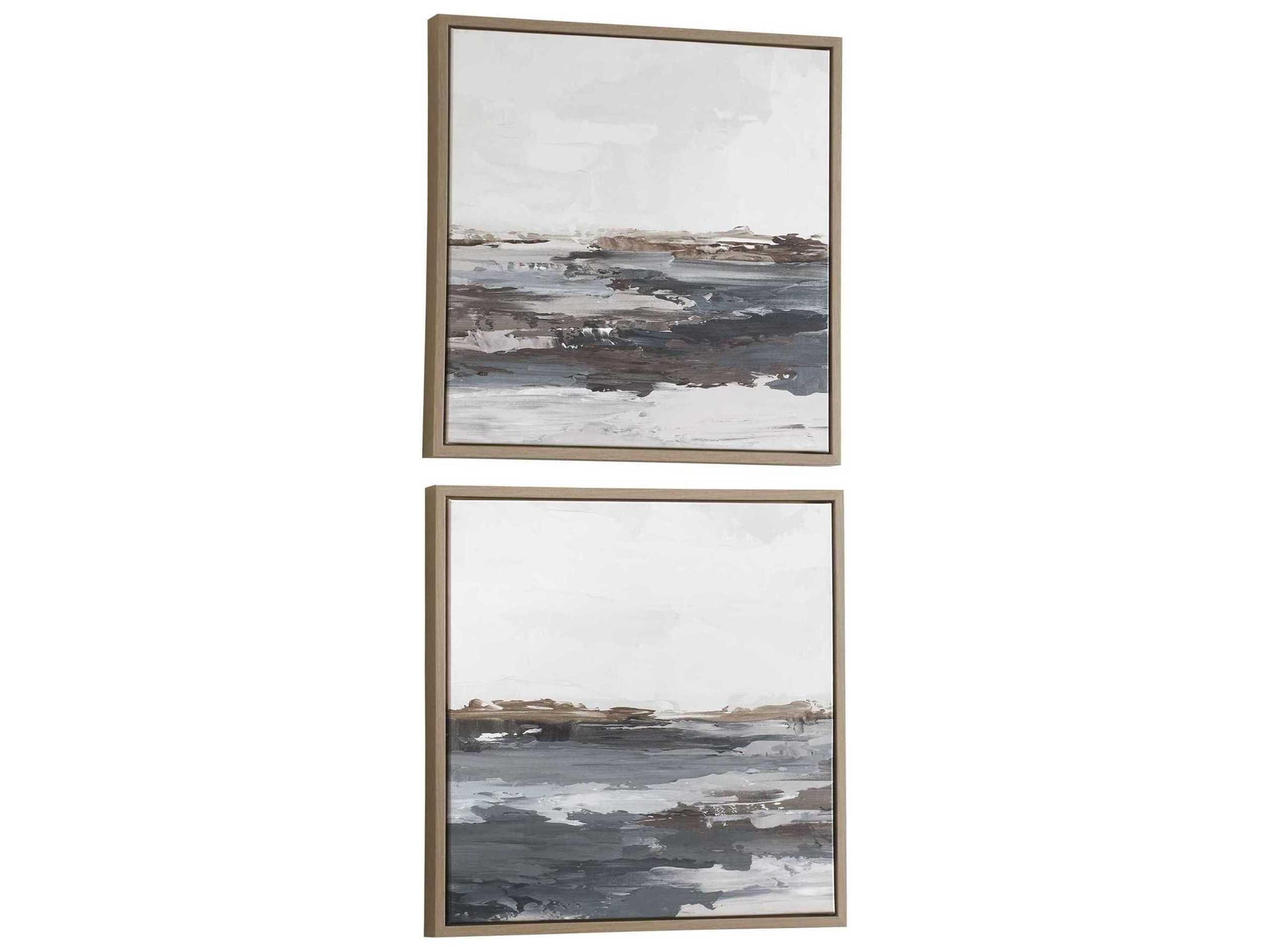 Uttermost Bring Me In Framed Landscape Painting Set of 2
