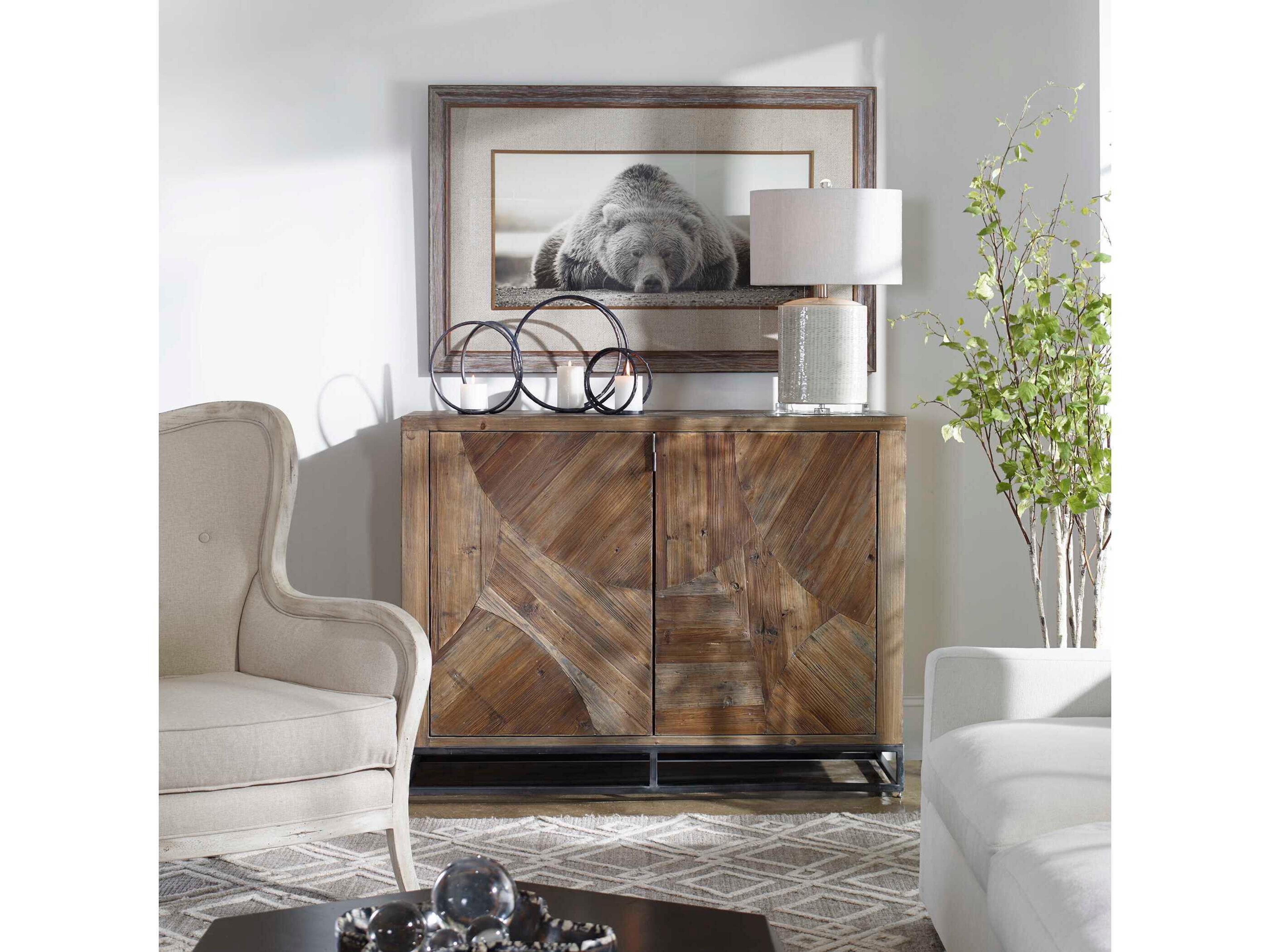 Uttermost Deep Sleep Bear Print